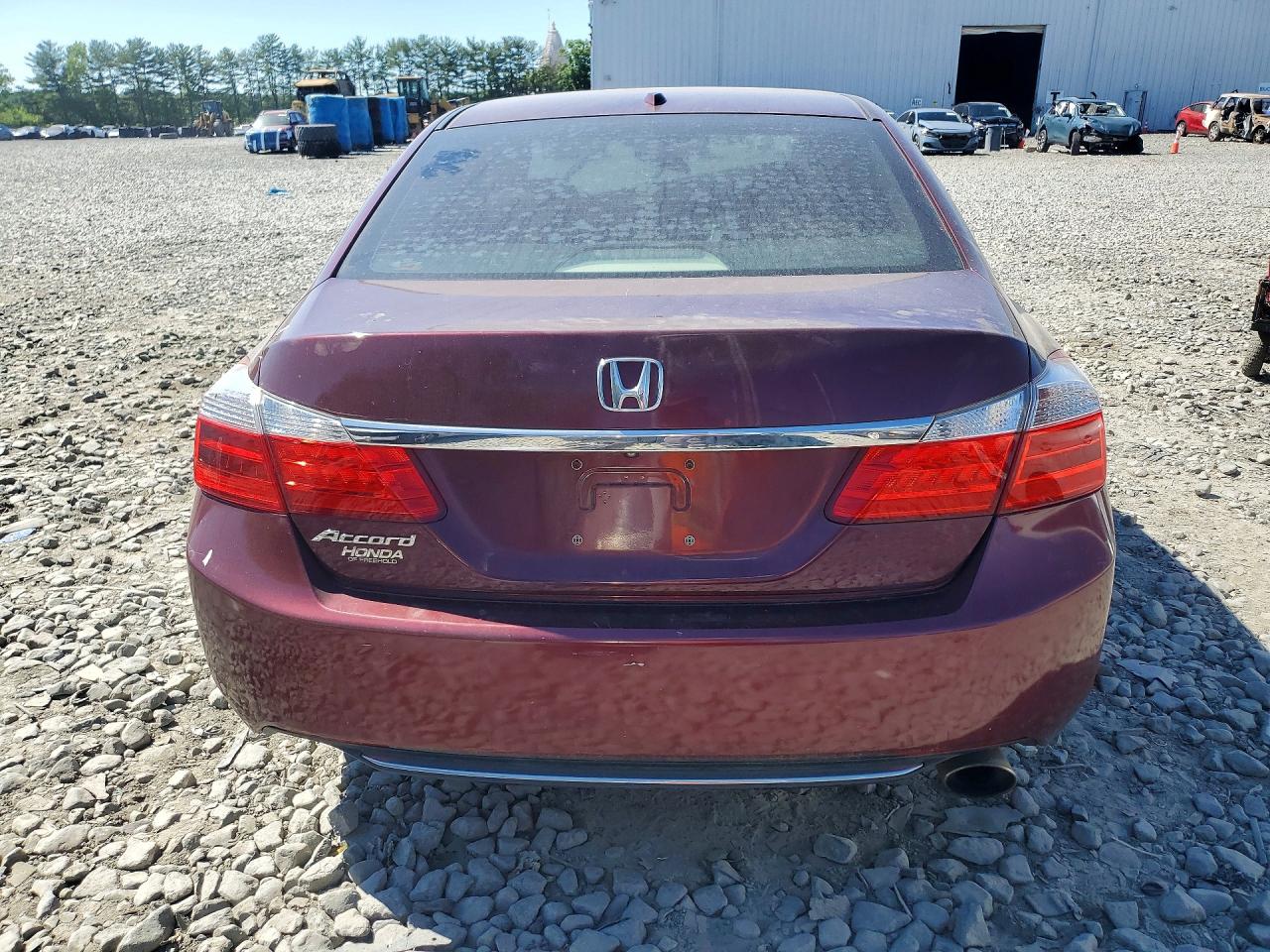 2015 Honda Accord Exl Burgundy vin: 1HGCR2F81FA016515
