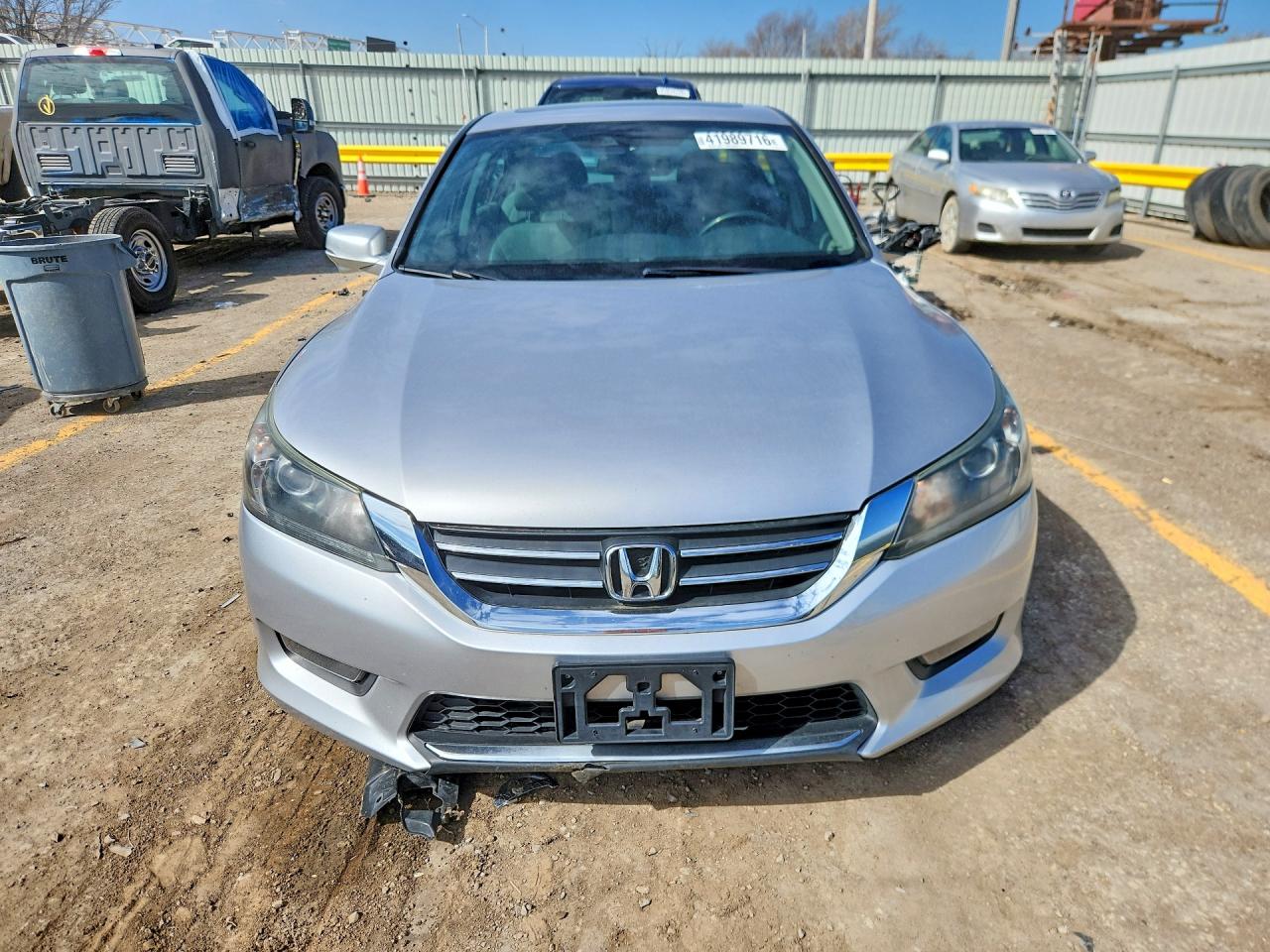 2015 Honda Accord Exl Серебряный vin: 1HGCR2F81FA183151