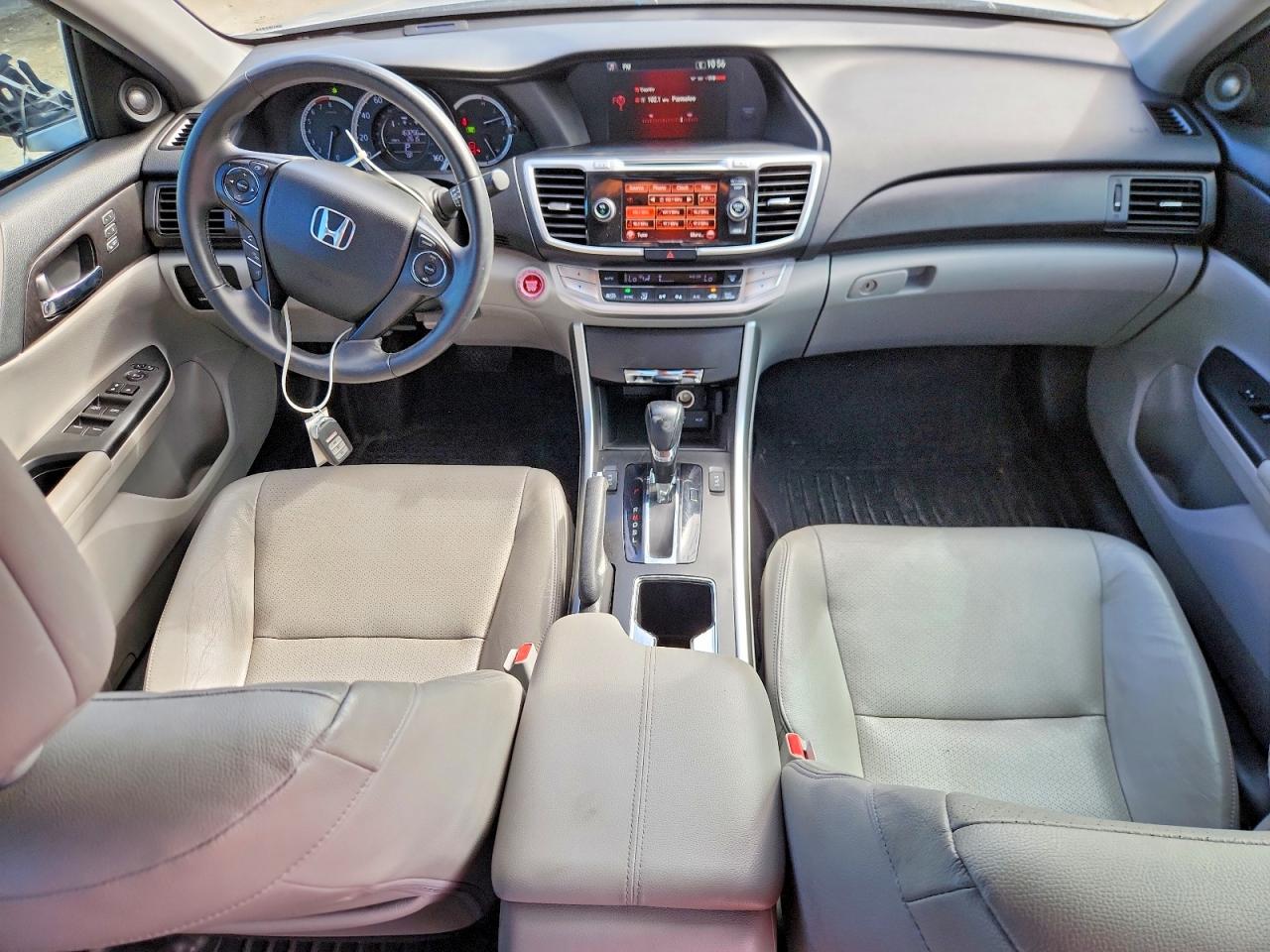 2015 Honda Accord Exl Серебряный vin: 1HGCR2F81FA183151