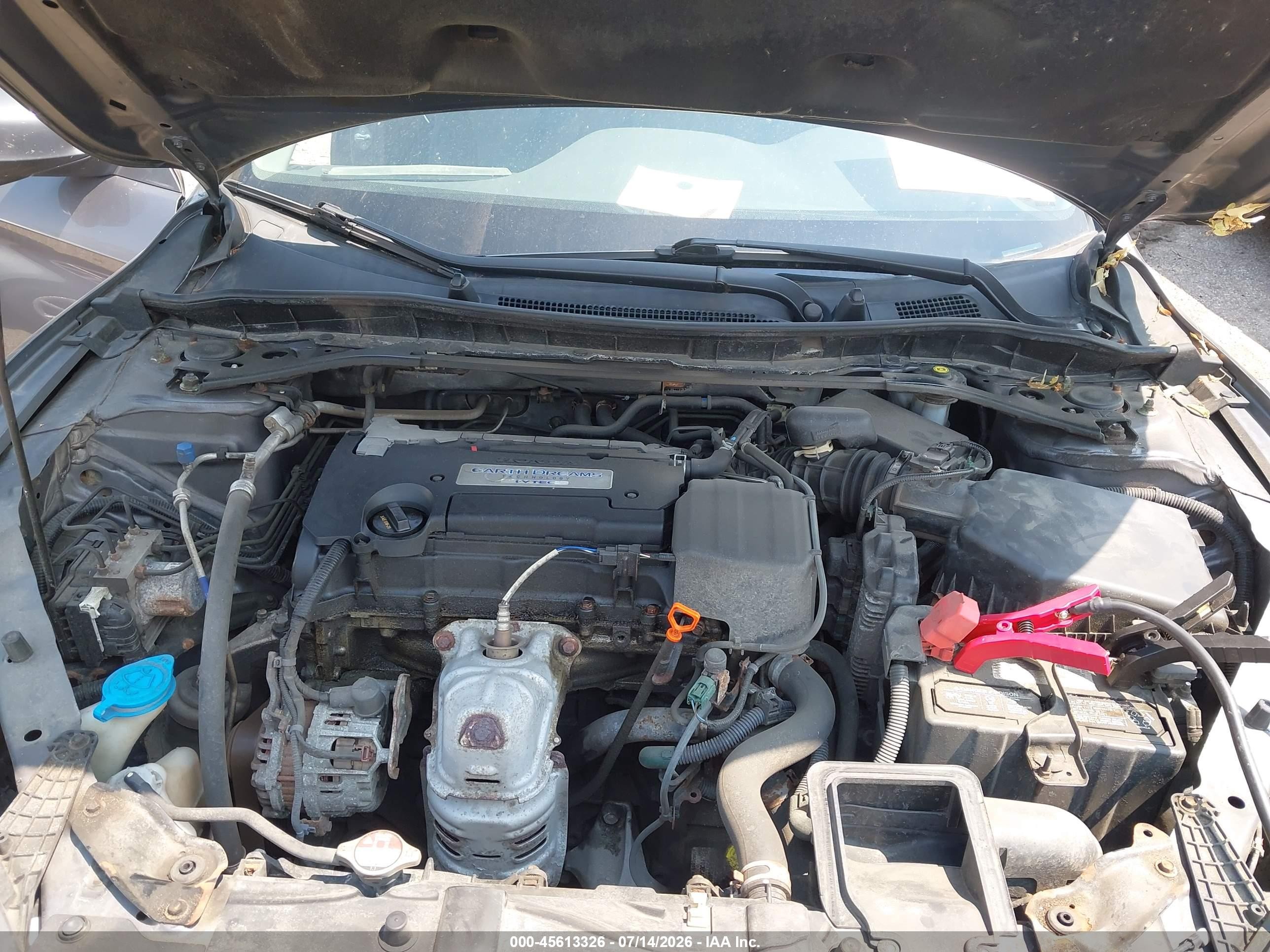 2015 Honda Accord Ex-l Gray vin: 1HGCR2F81FA183733