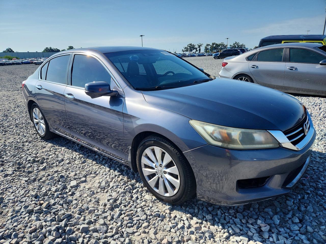 2015 Honda Accord Exl Gray vin: 1HGCR2F81FA188060