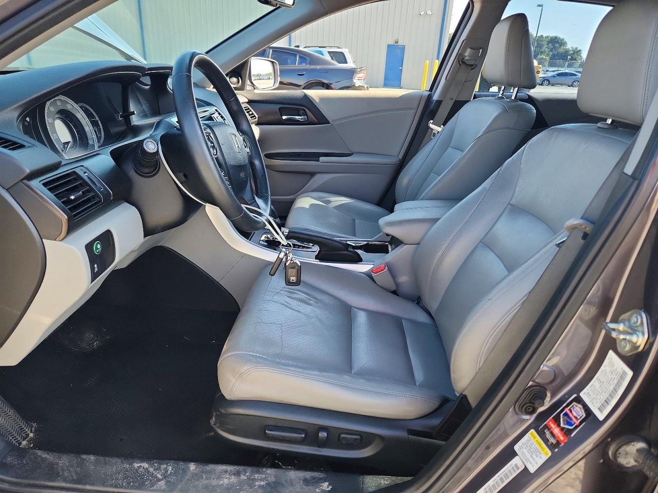 2015 Honda Accord Exl Gray vin: 1HGCR2F81FA188060