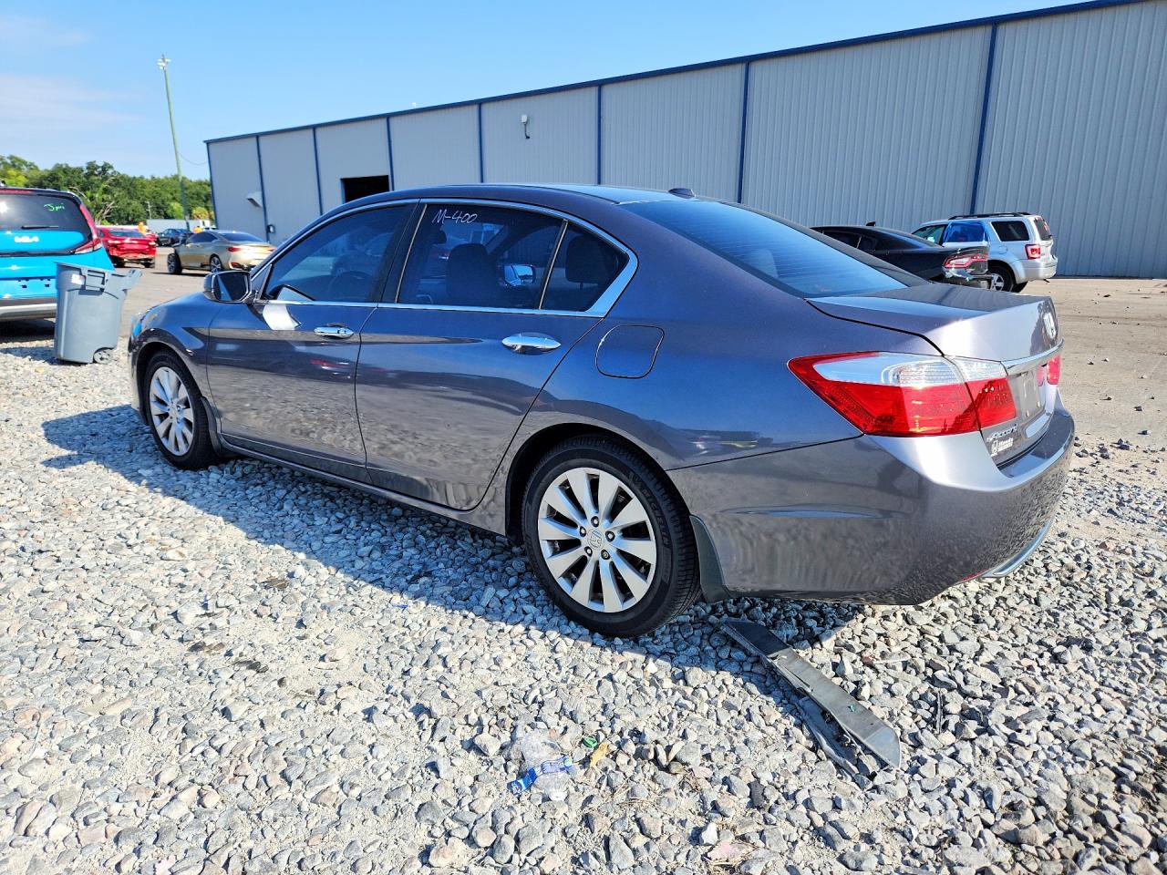 2015 Honda Accord Exl Gray vin: 1HGCR2F81FA188060