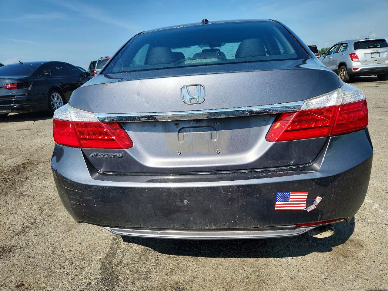 2015 Honda Accord Exl Серый vin: 1HGCR2F81FA201776