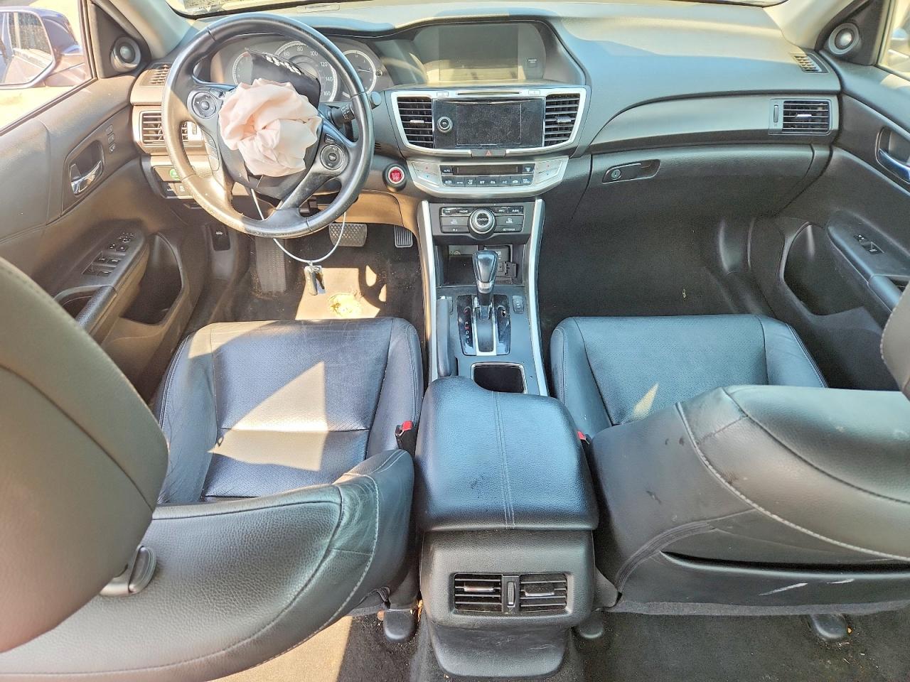 2015 Honda Accord Exl Серый vin: 1HGCR2F81FA201776