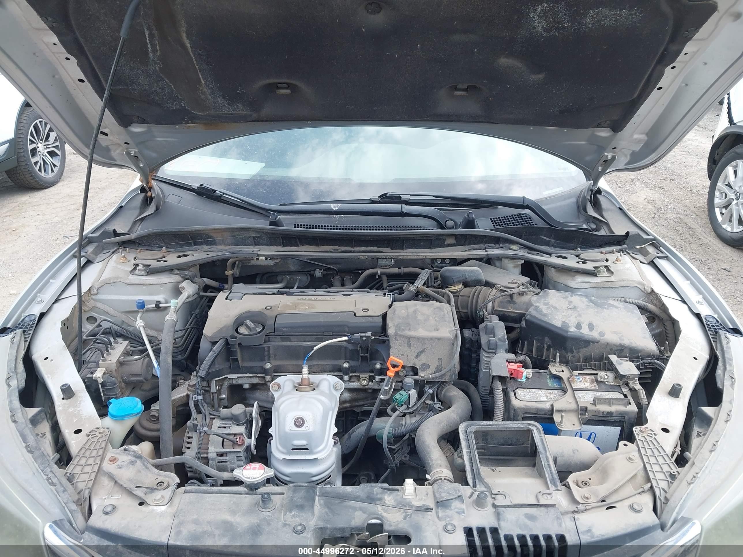 2015 Honda Accord Ex-l Silver vin: 1HGCR2F81FA202796