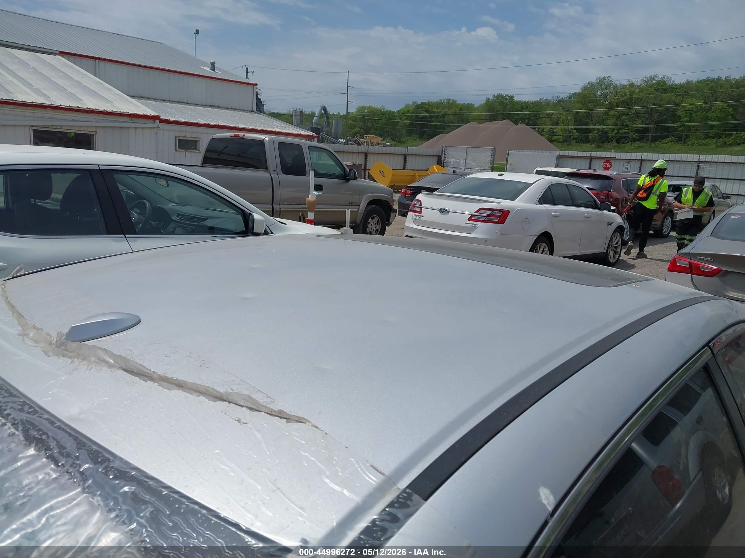 2015 Honda Accord Ex-l Silver vin: 1HGCR2F81FA202796