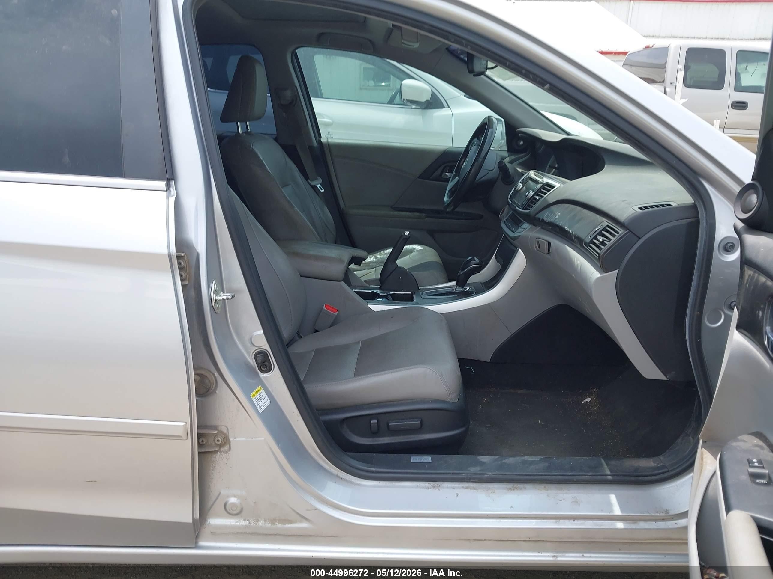 2015 Honda Accord Ex-l Silver vin: 1HGCR2F81FA202796