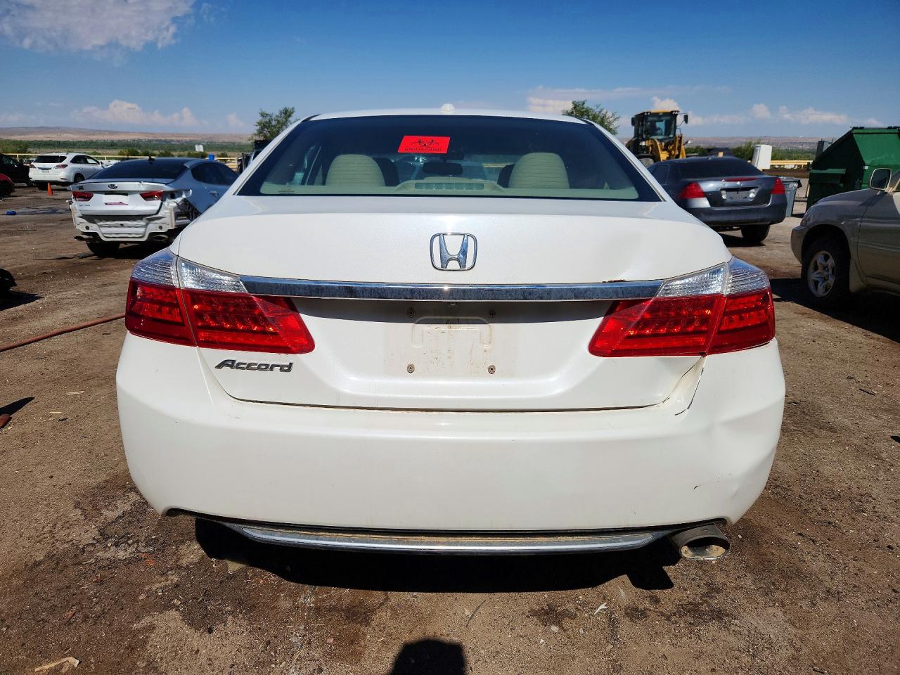 2015 Honda Accord Exl White vin: 1HGCR2F81FA245776