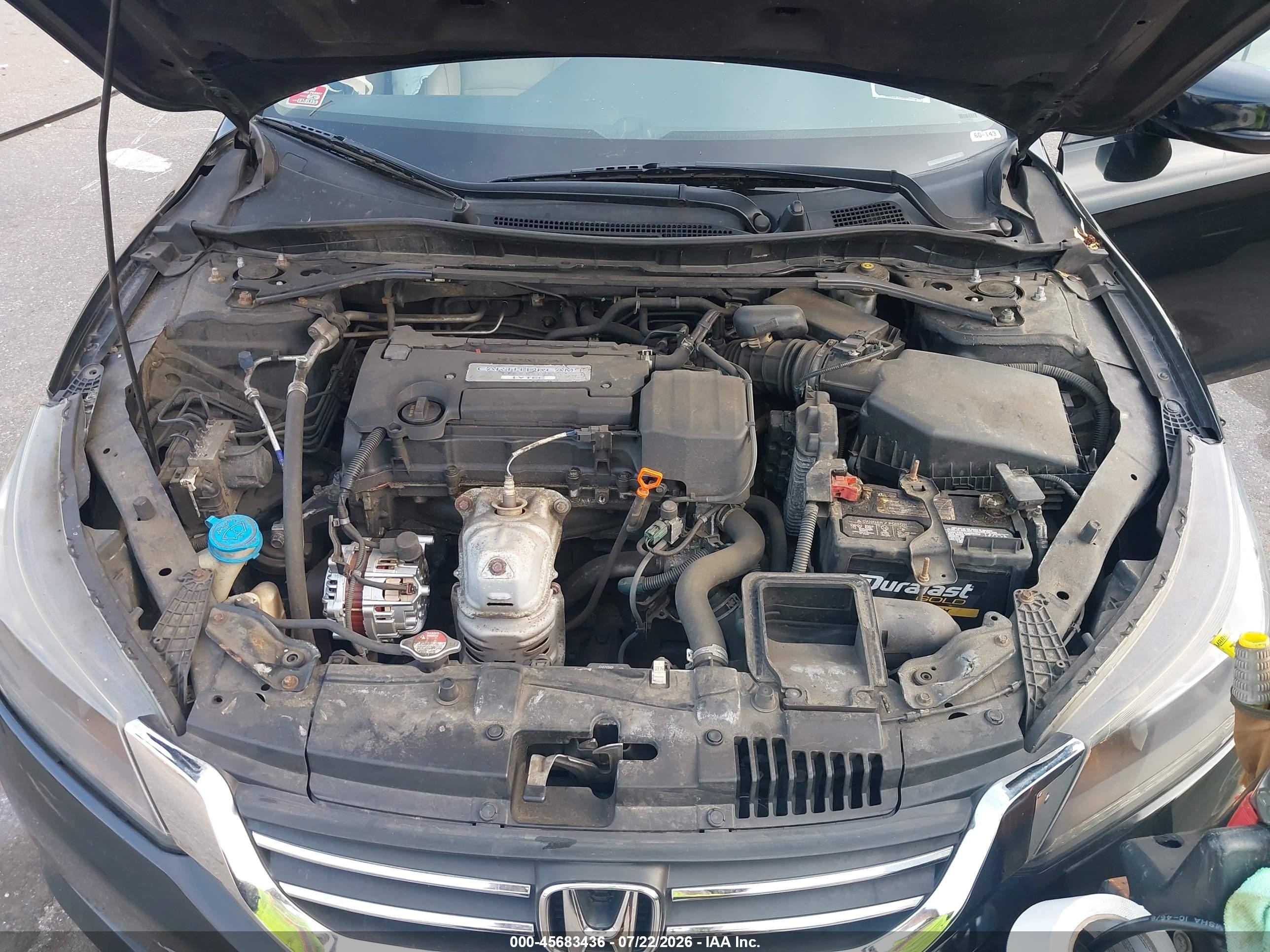 2015 Honda Accord Ex-l Black vin: 1HGCR2F81FA258477