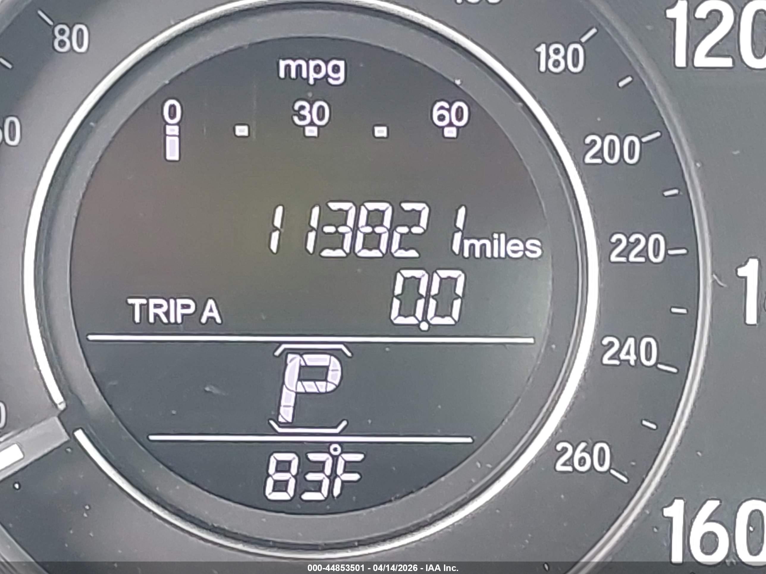 2016 Honda Accord Ex-l Серый vin: 1HGCR2F81GA236884