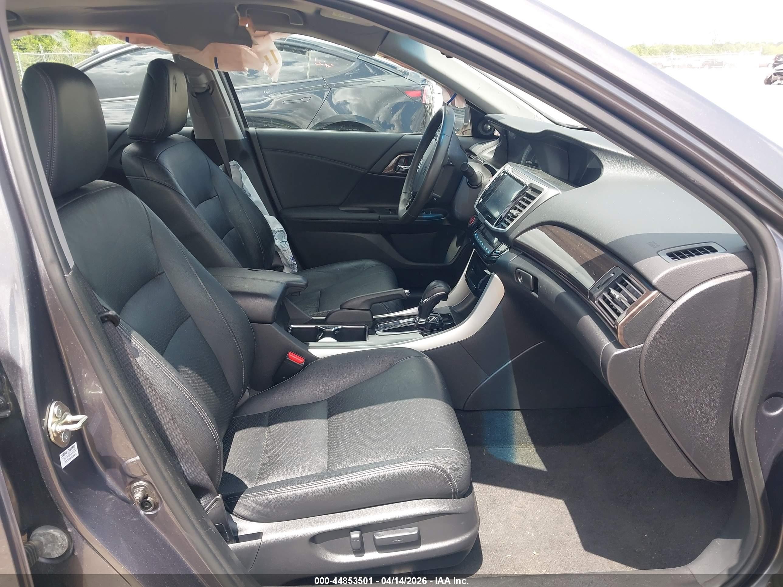 2016 Honda Accord Ex-l Серый vin: 1HGCR2F81GA236884