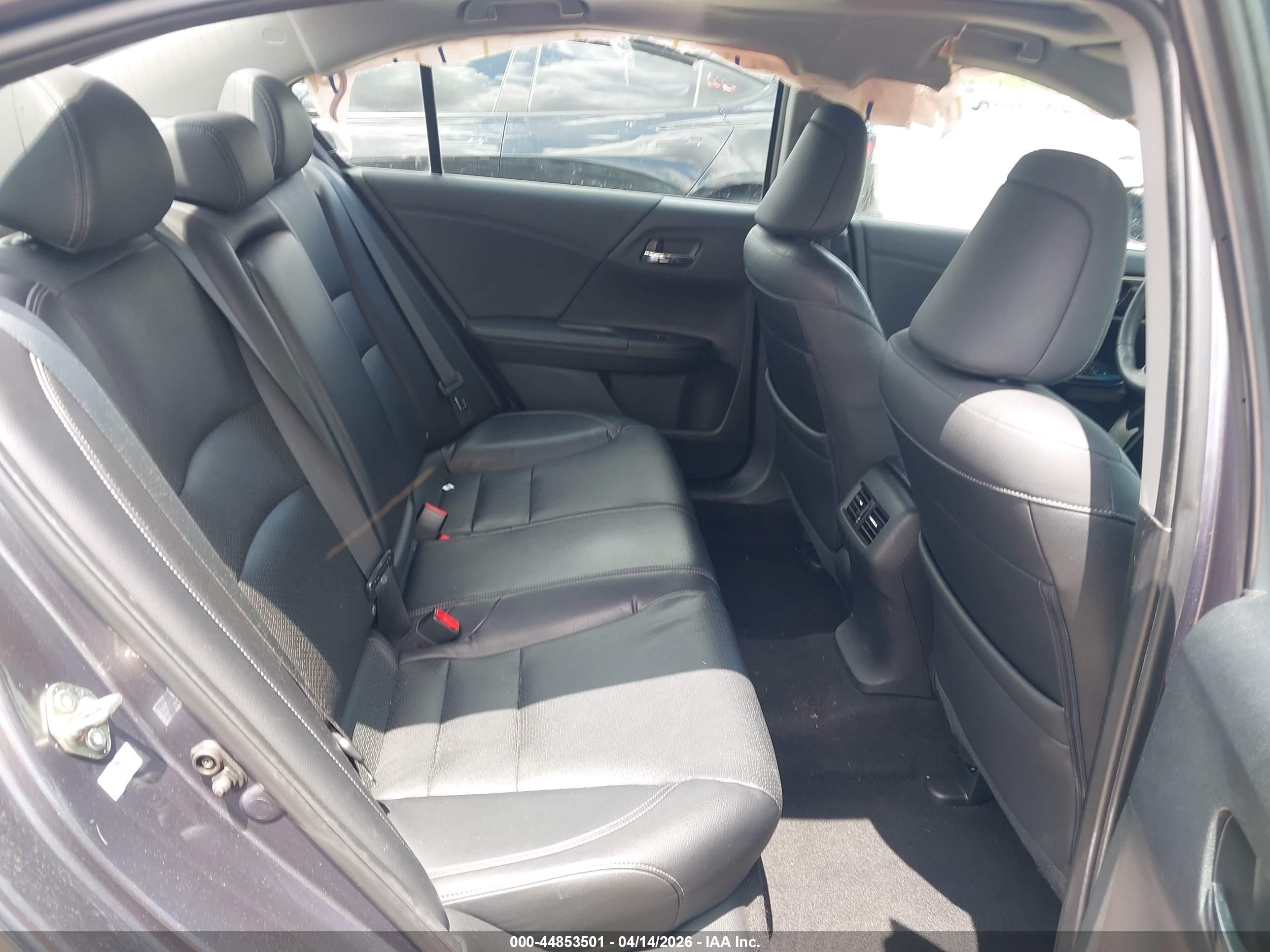 2016 Honda Accord Ex-l Серый vin: 1HGCR2F81GA236884