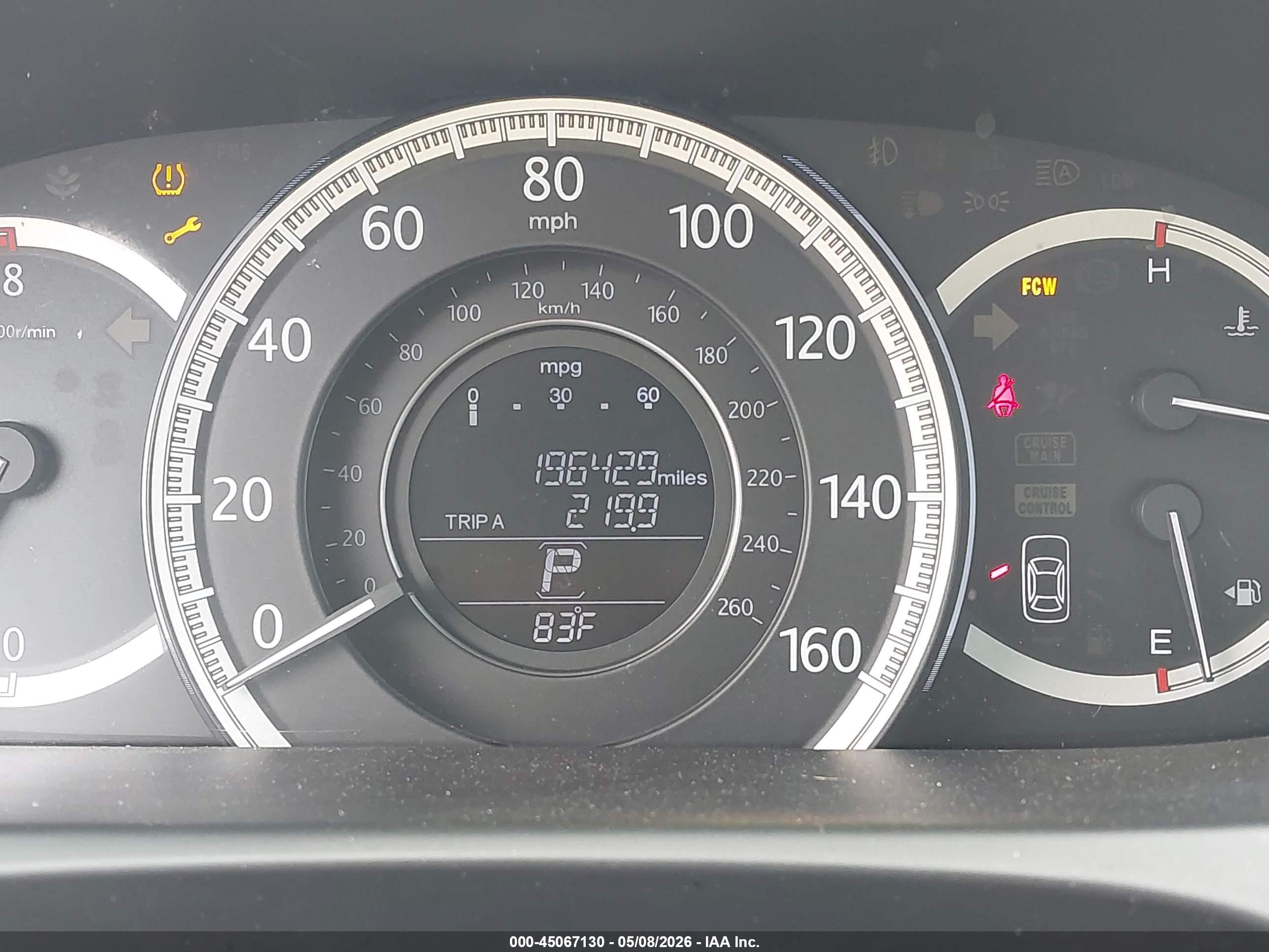 2013 Honda Accord Ex-l Red vin: 1HGCR2F82DA018979