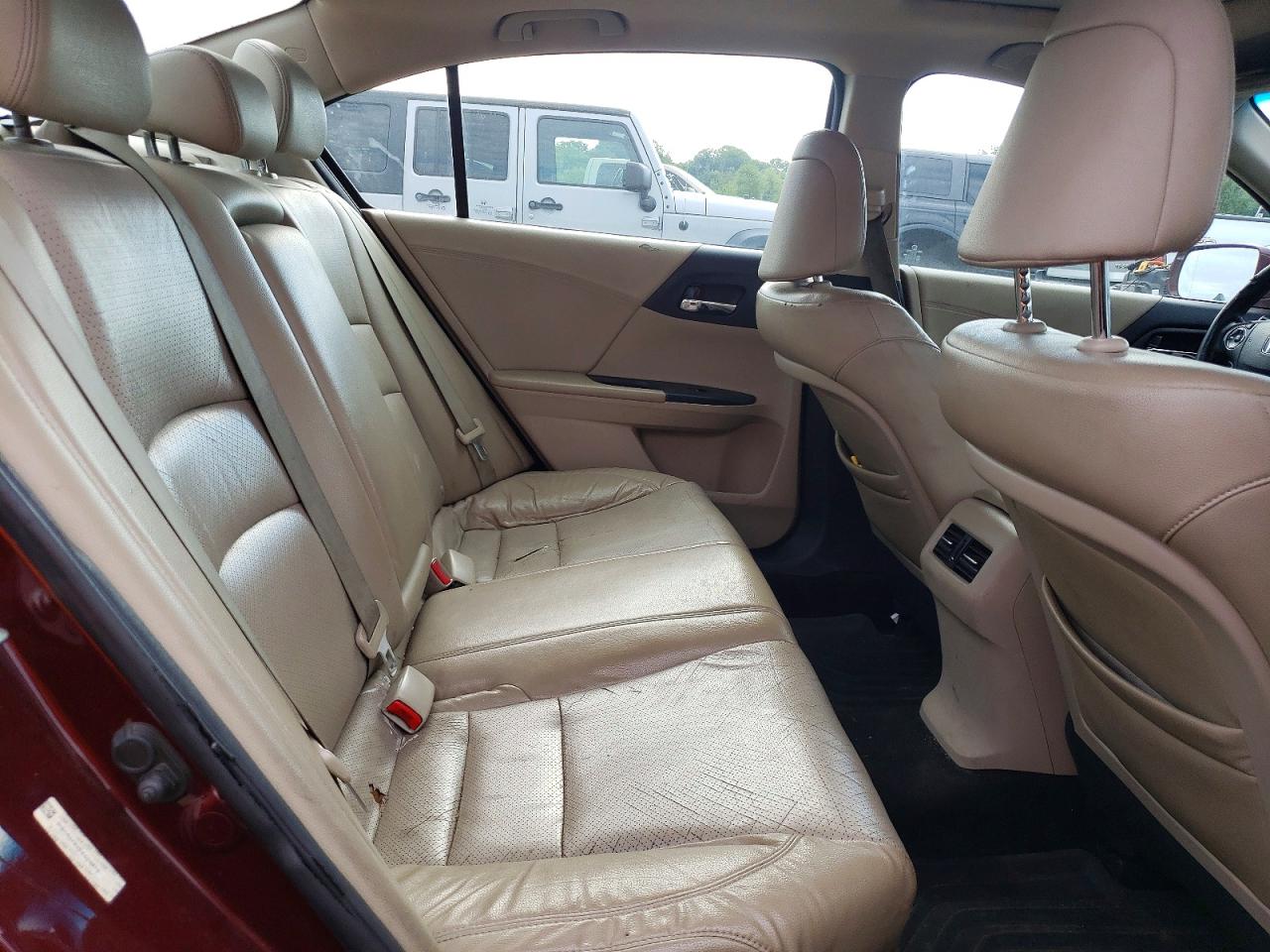 2013 Honda Accord Exl Maroon vin: 1HGCR2F82DA020473