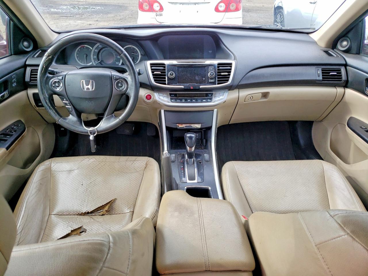 2013 Honda Accord Exl Maroon vin: 1HGCR2F82DA020473