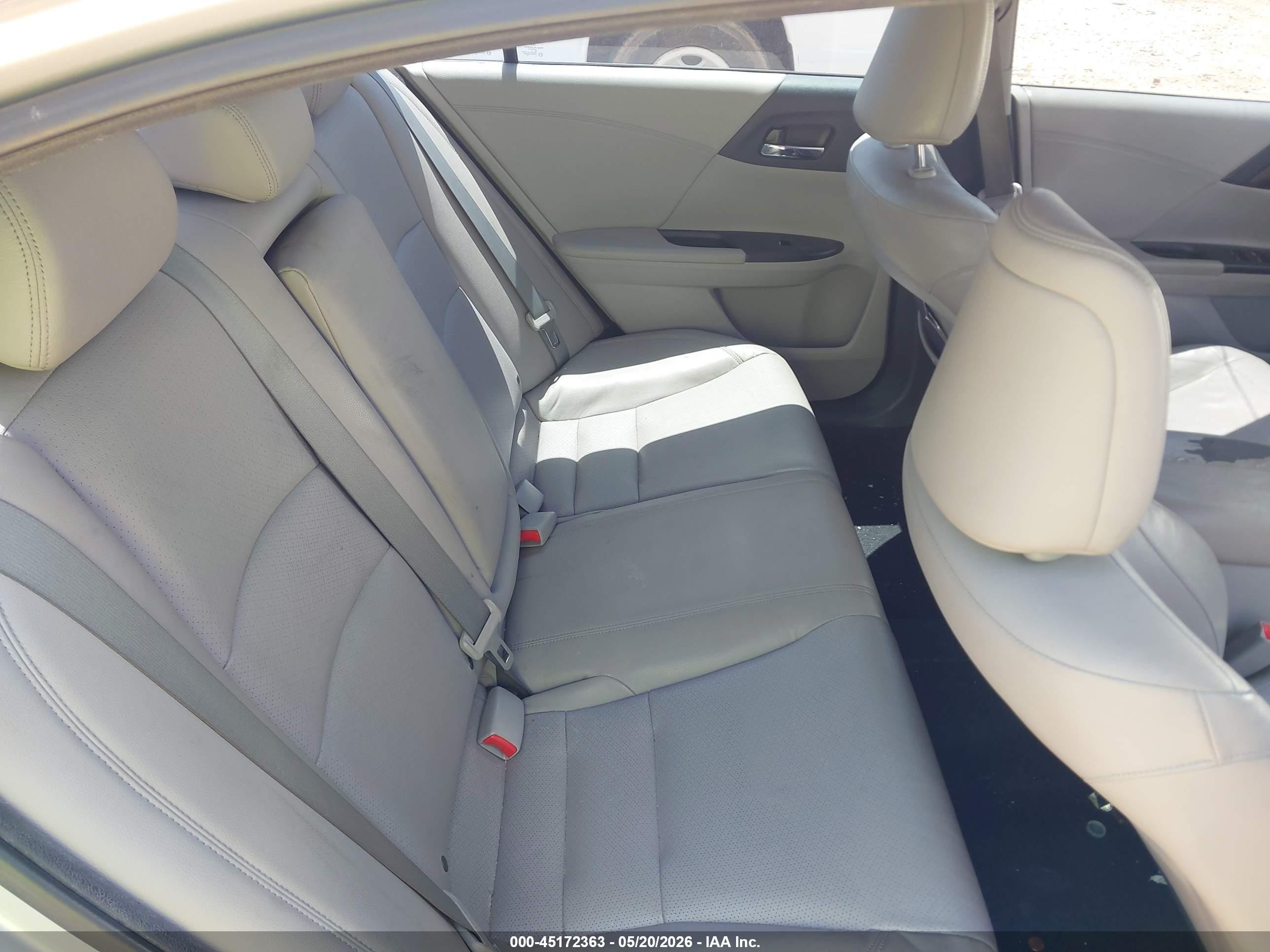 2013 Honda Accord Ex-l Silver vin: 1HGCR2F82DA031859