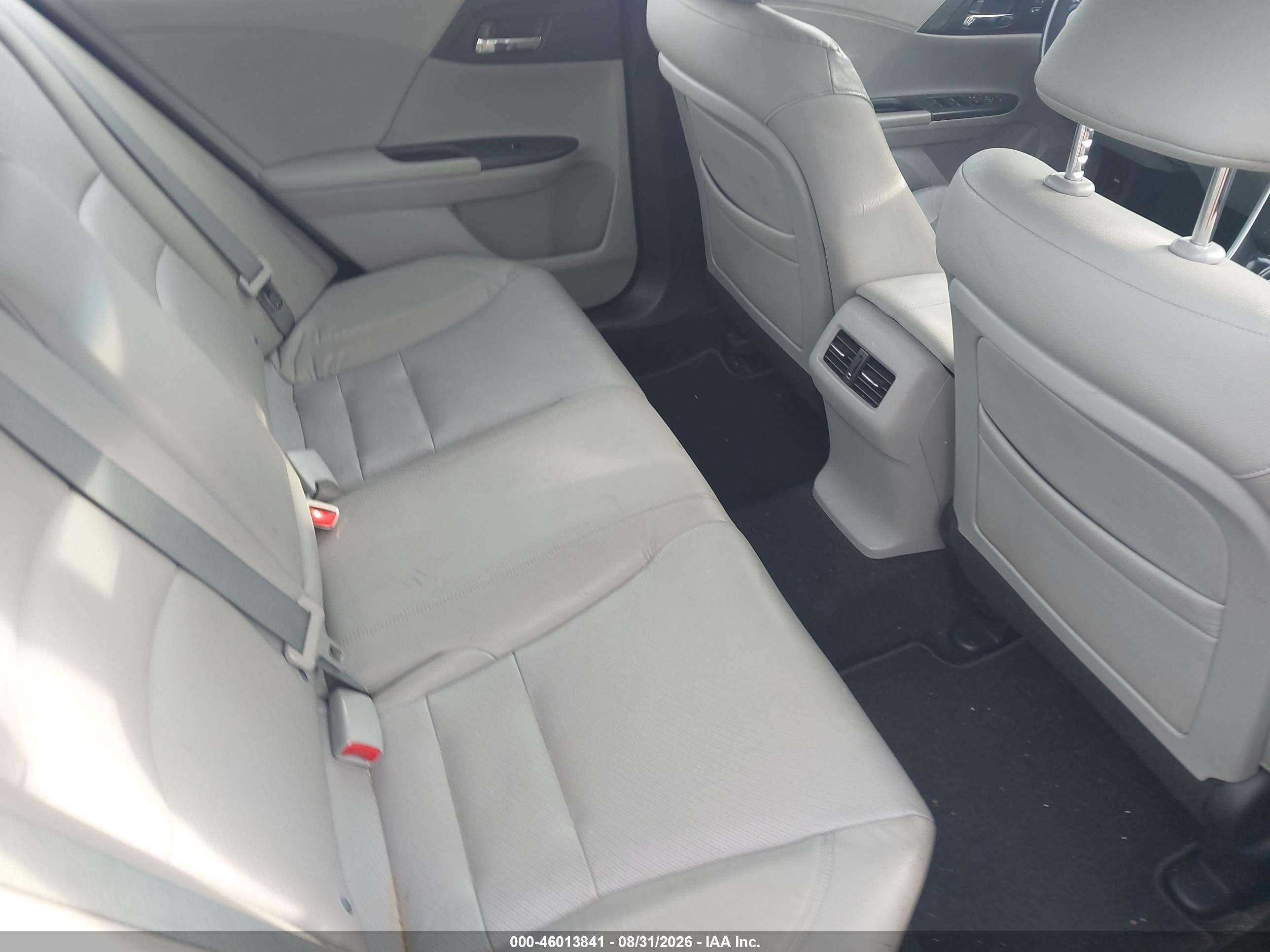 2013 Honda Accord Ex-l Blue vin: 1HGCR2F82DA045518