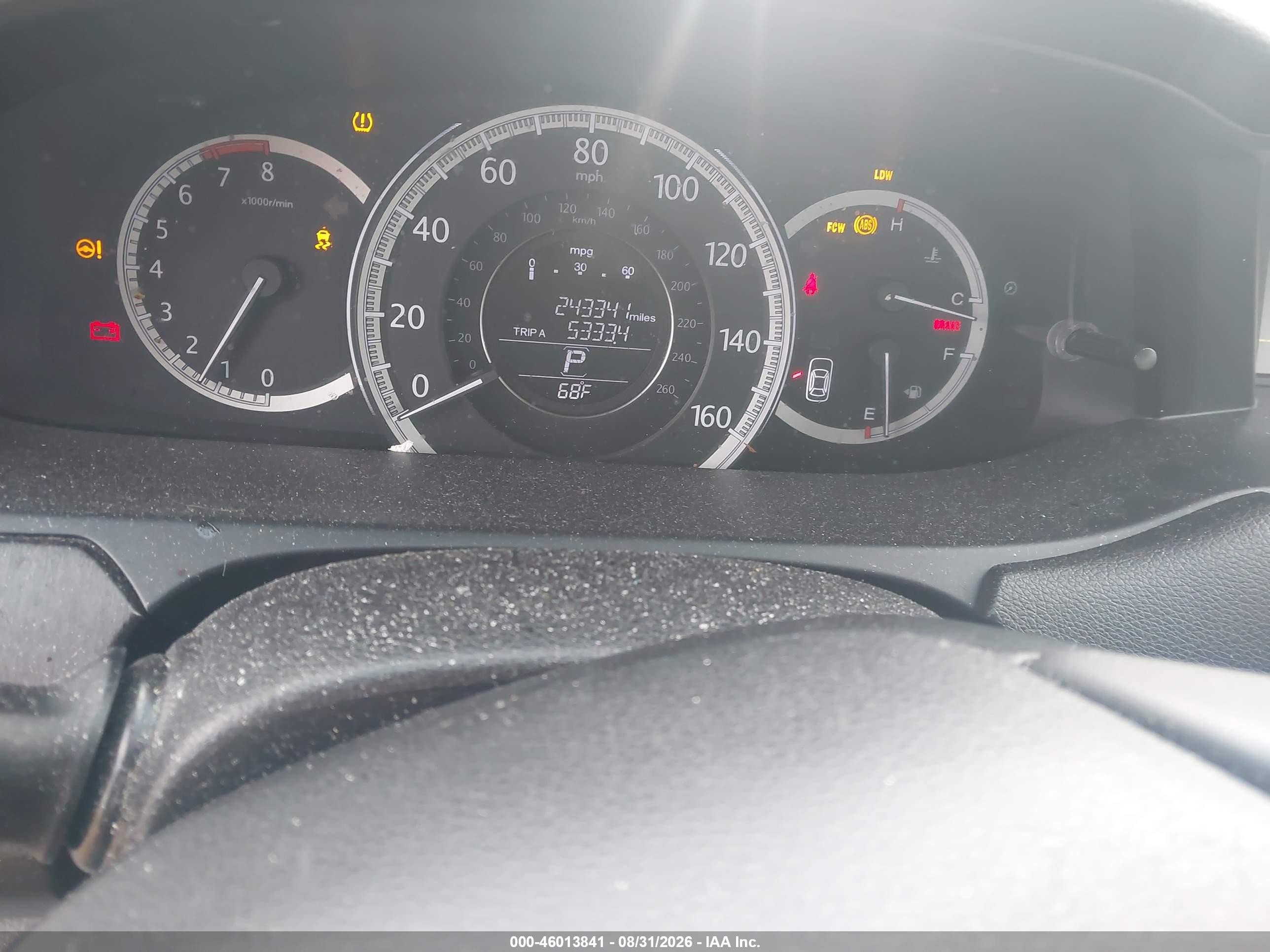 2013 Honda Accord Ex-l Blue vin: 1HGCR2F82DA045518