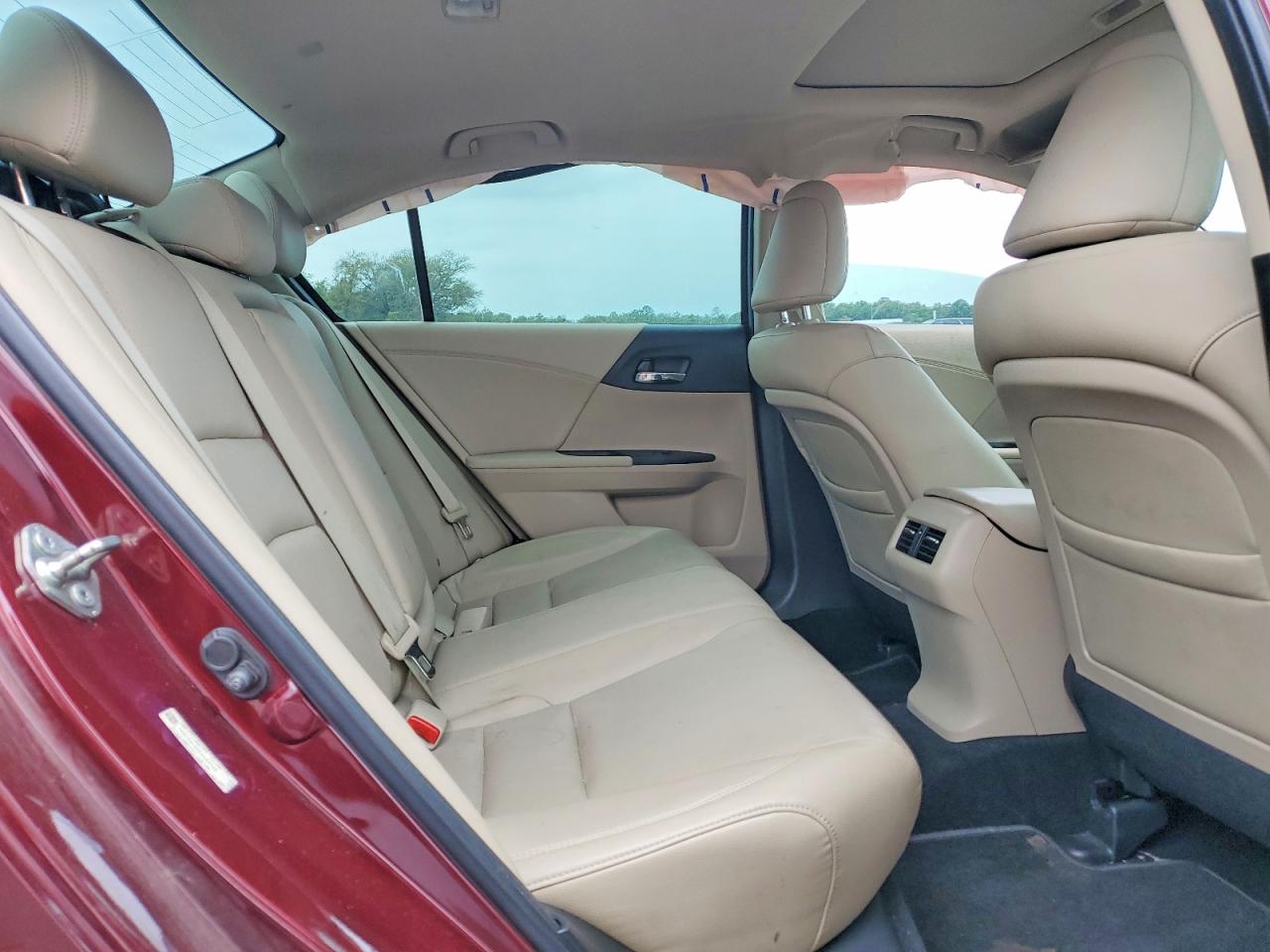 2013 Honda Accord Exl Burgundy vin: 1HGCR2F82DA049746
