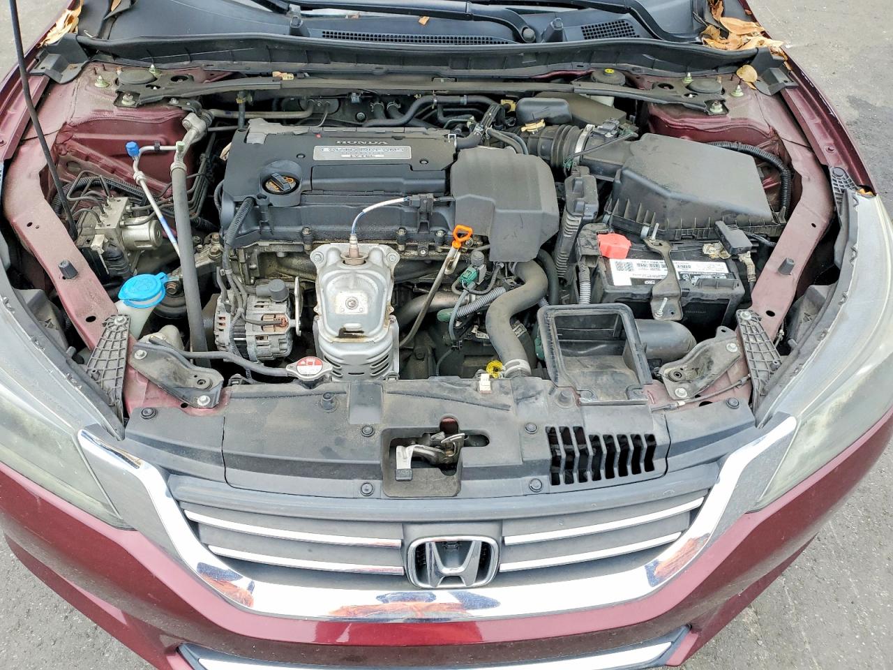2013 Honda Accord Exl Burgundy vin: 1HGCR2F82DA049746