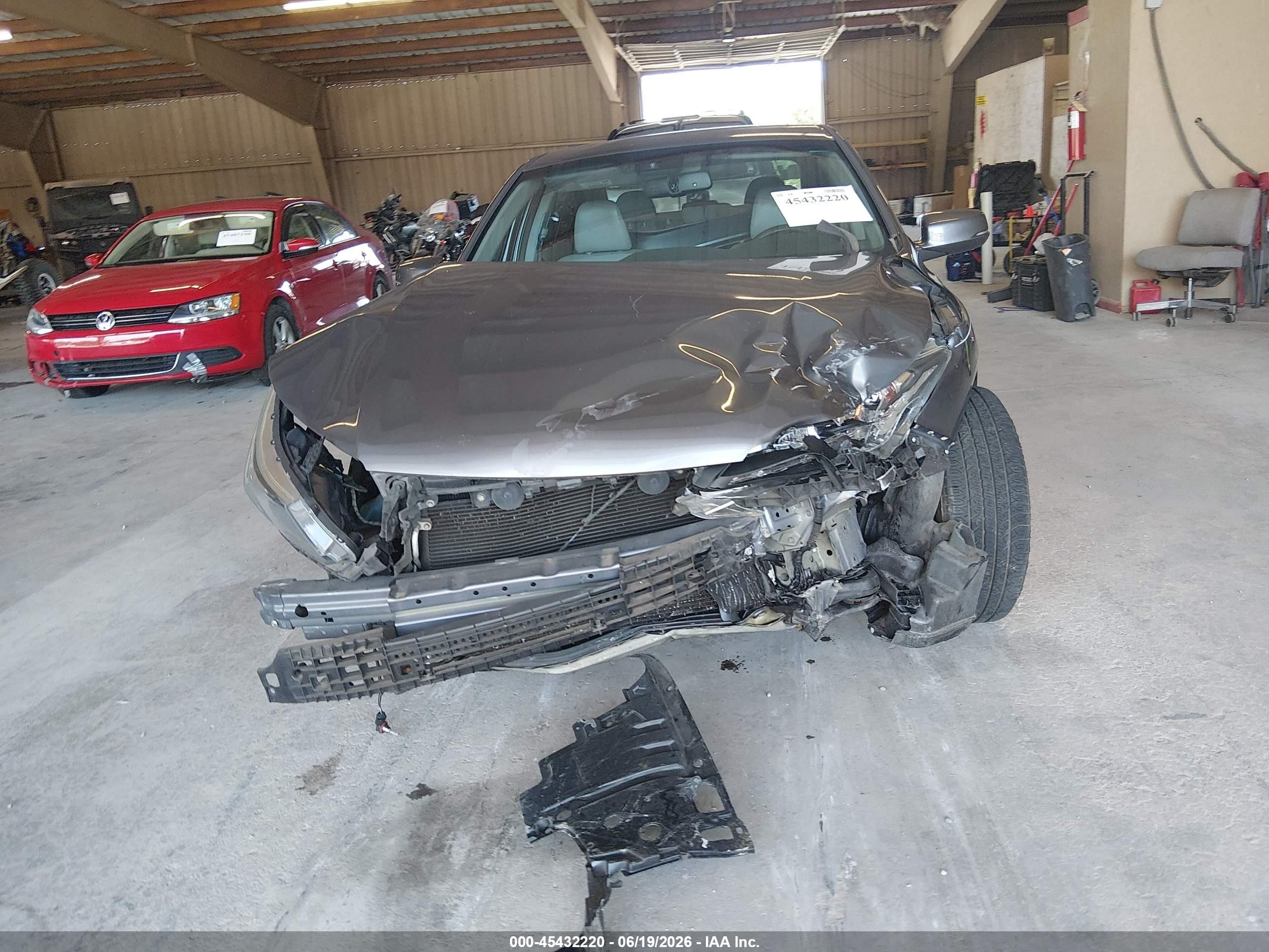 2013 Honda Accord Ex-l Gray vin: 1HGCR2F82DA080088