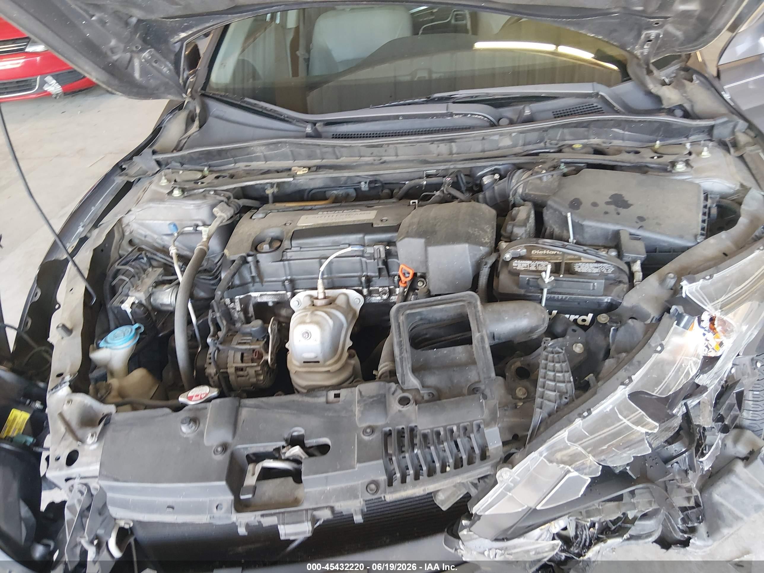 2013 Honda Accord Ex-l Gray vin: 1HGCR2F82DA080088