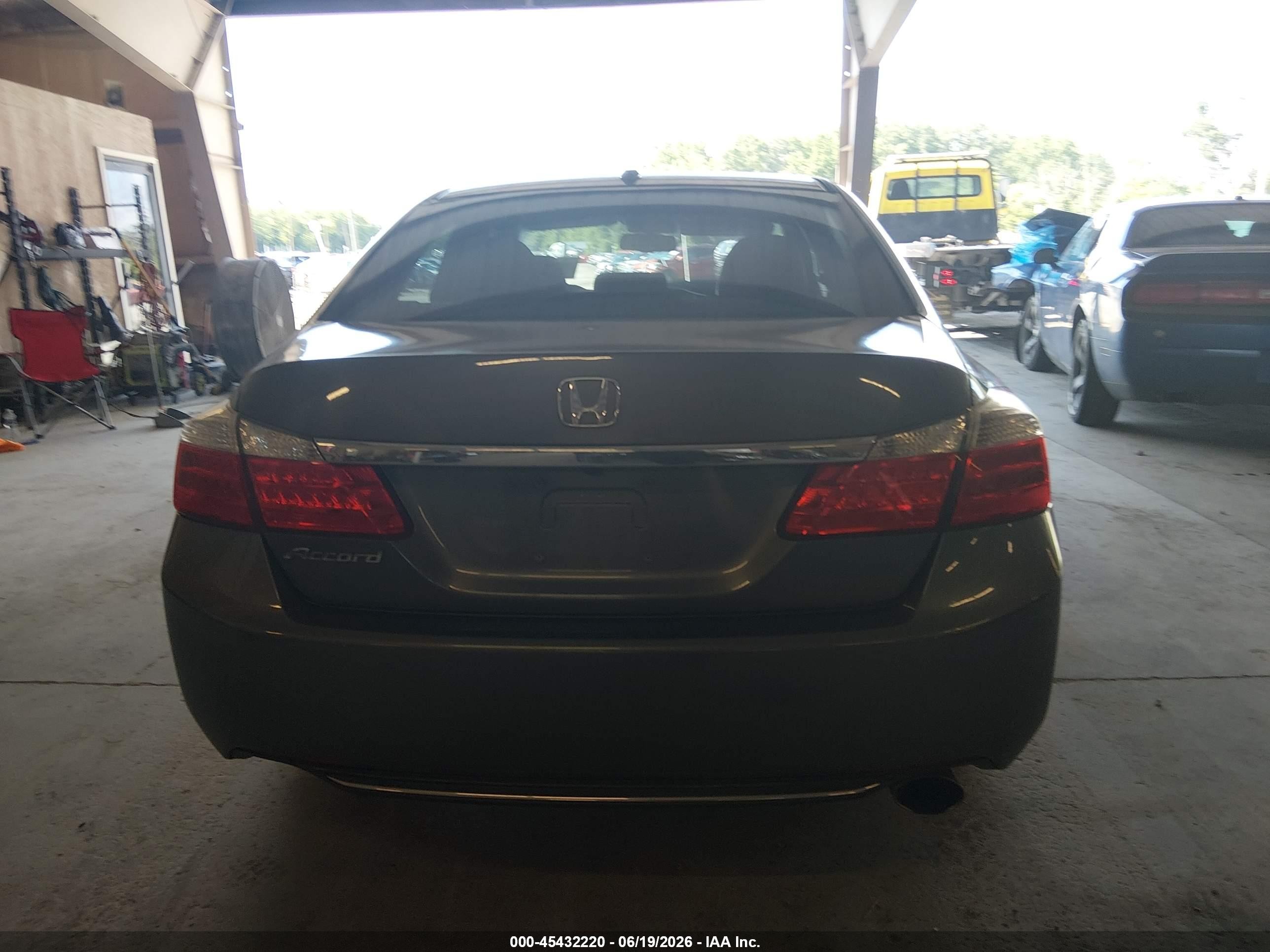 2013 Honda Accord Ex-l Gray vin: 1HGCR2F82DA080088