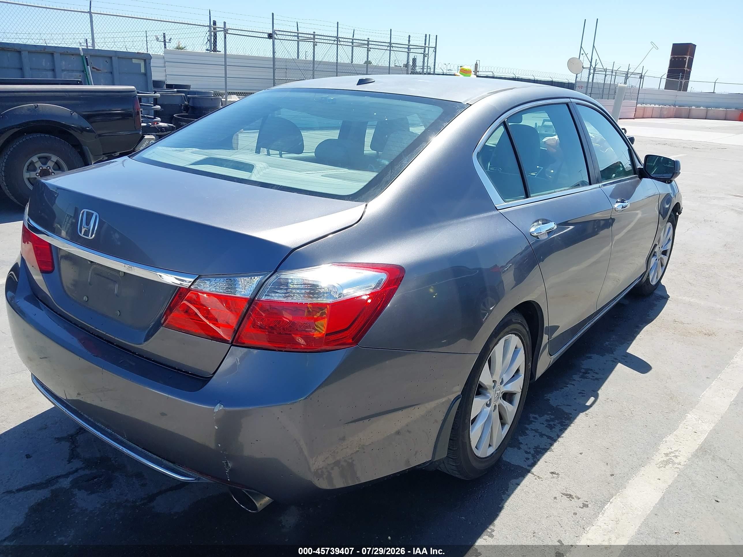 2013 Honda Accord Ex-l Серый vin: 1HGCR2F82DA088126
