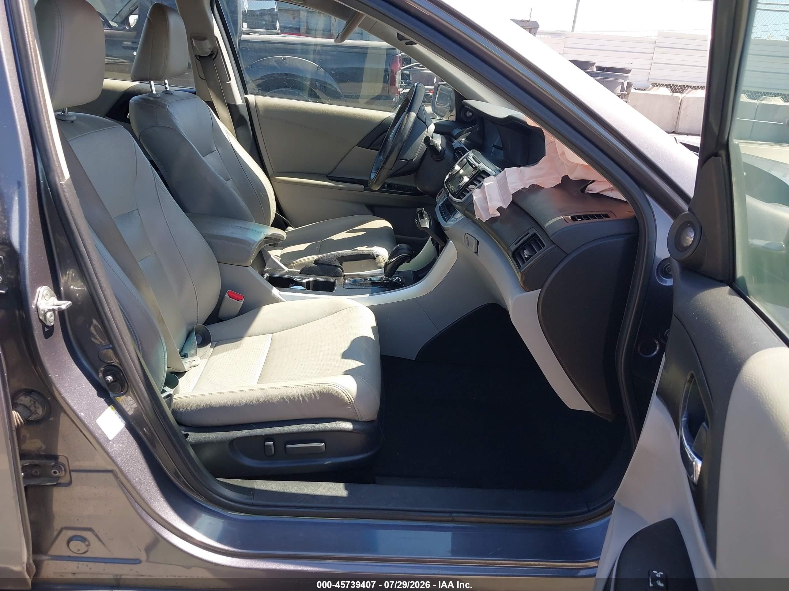2013 Honda Accord Ex-l Серый vin: 1HGCR2F82DA088126