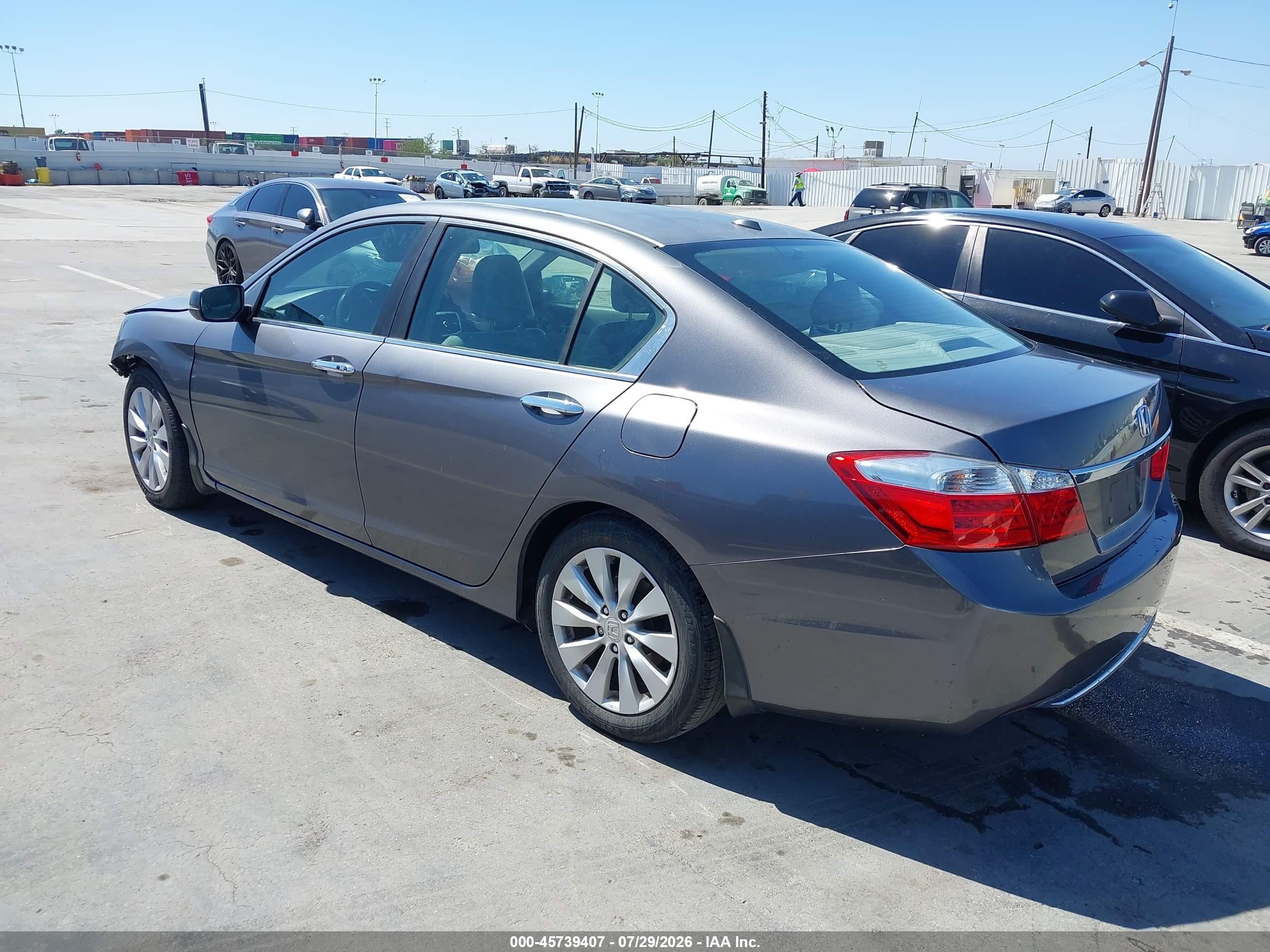 2013 Honda Accord Ex-l Серый vin: 1HGCR2F82DA088126
