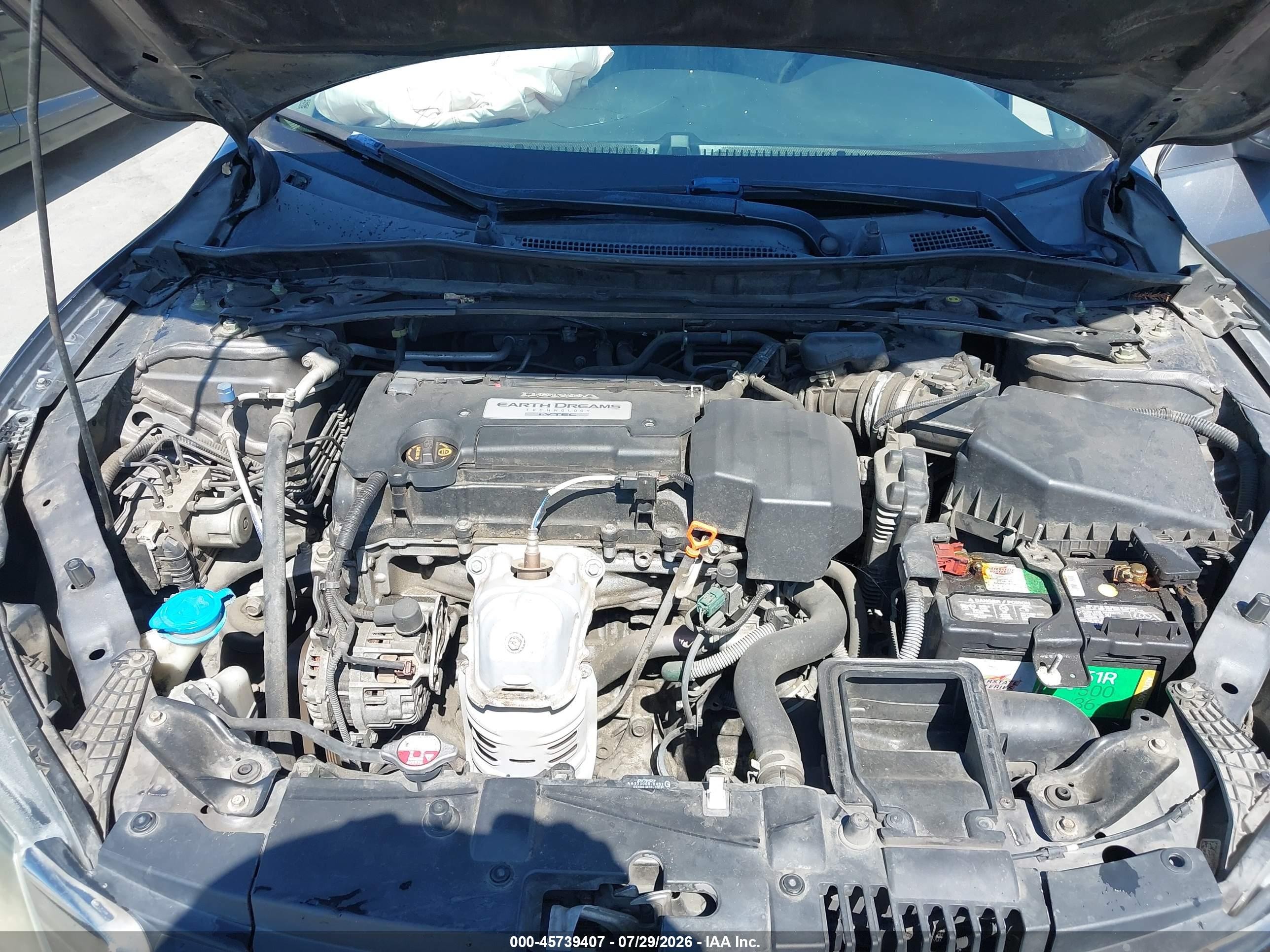 2013 Honda Accord Ex-l Серый vin: 1HGCR2F82DA088126