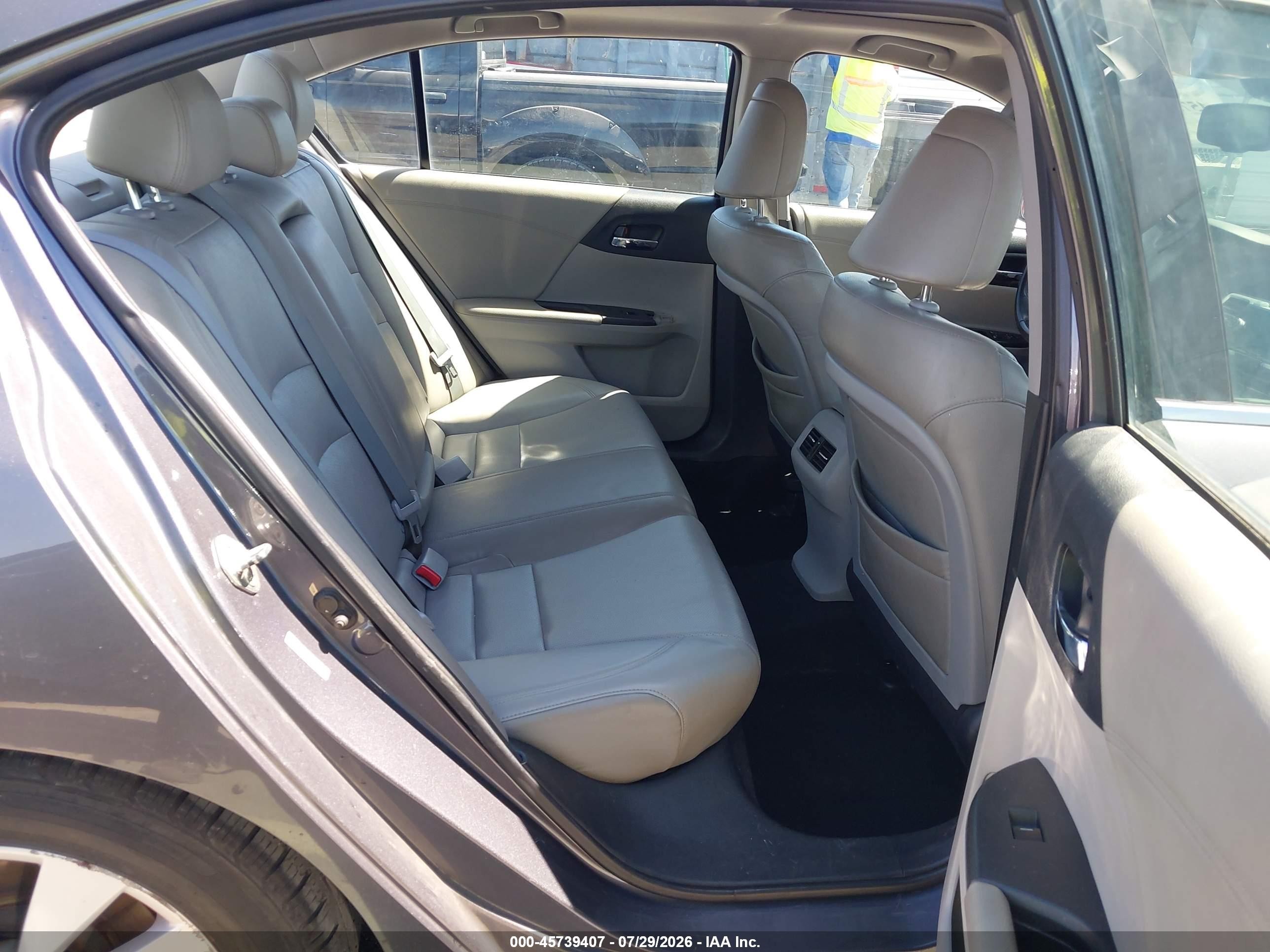 2013 Honda Accord Ex-l Серый vin: 1HGCR2F82DA088126