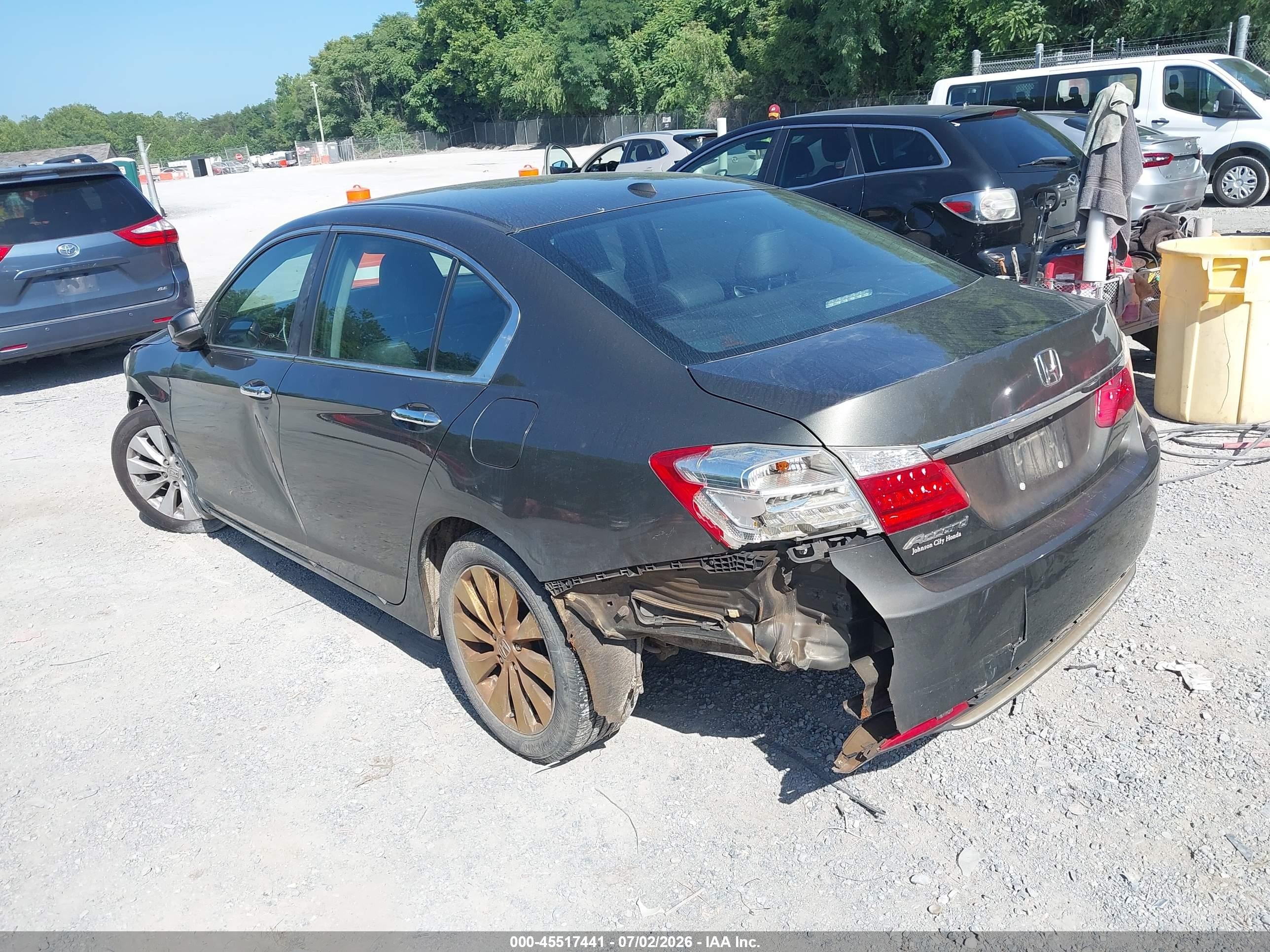 2013 Honda Accord Ex-l Green vin: 1HGCR2F82DA108794