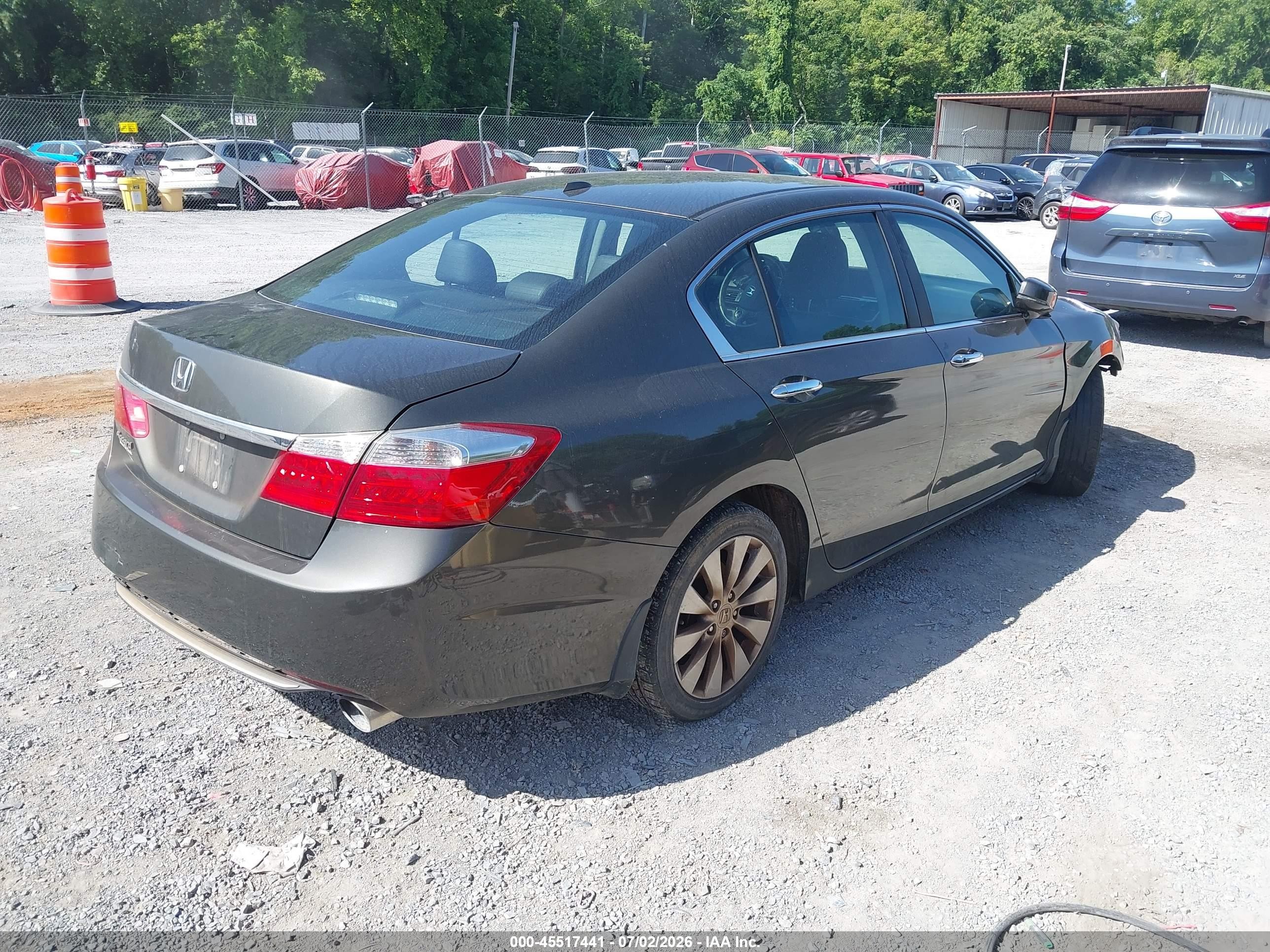 2013 Honda Accord Ex-l Green vin: 1HGCR2F82DA108794