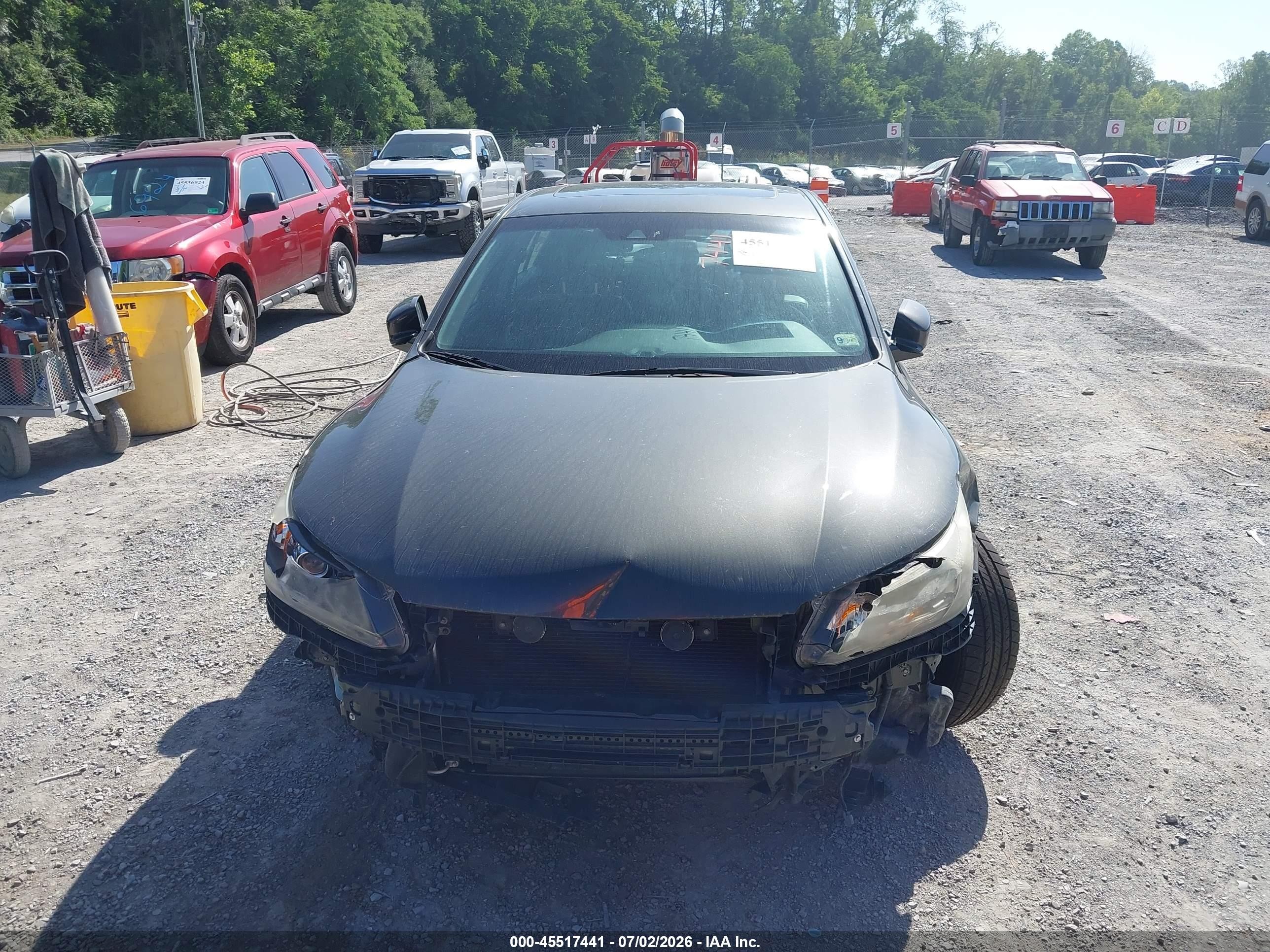 2013 Honda Accord Ex-l Green vin: 1HGCR2F82DA108794