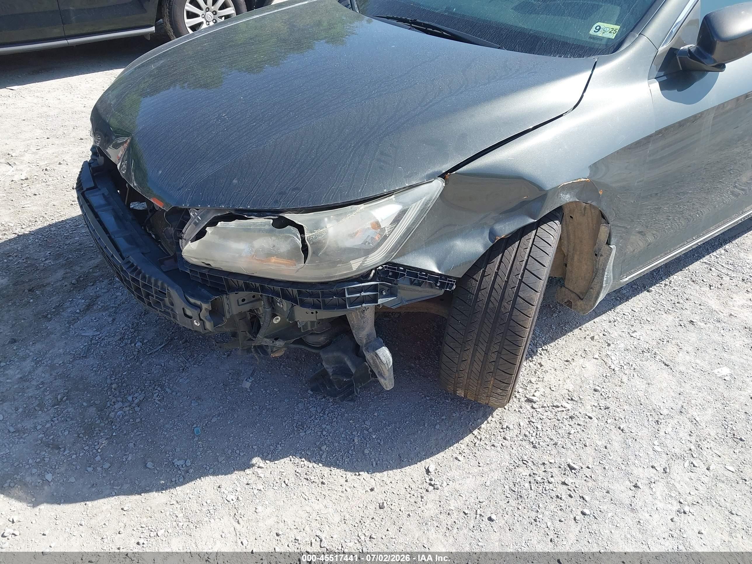 2013 Honda Accord Ex-l Green vin: 1HGCR2F82DA108794