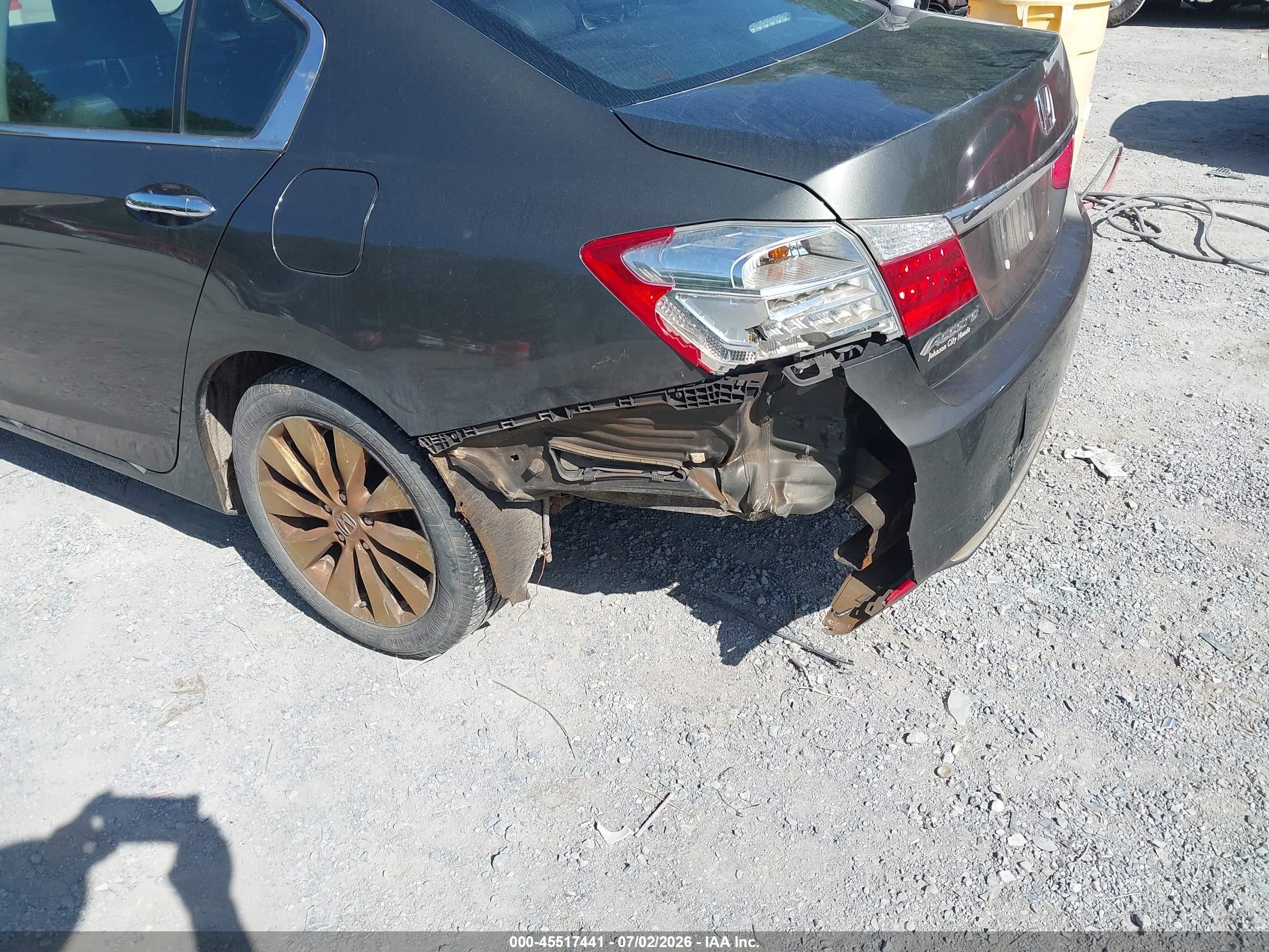 2013 Honda Accord Ex-l Green vin: 1HGCR2F82DA108794