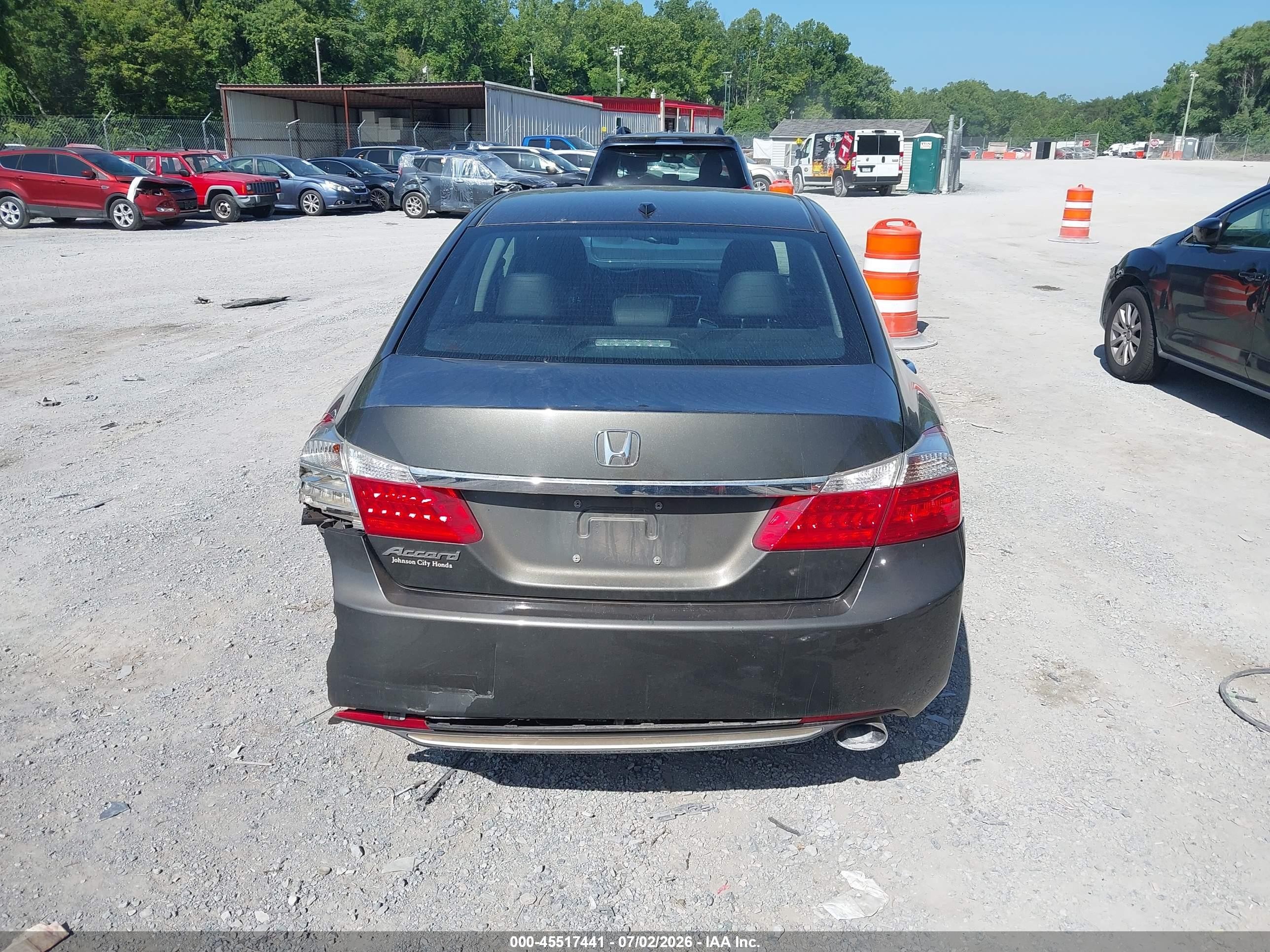 2013 Honda Accord Ex-l Green vin: 1HGCR2F82DA108794