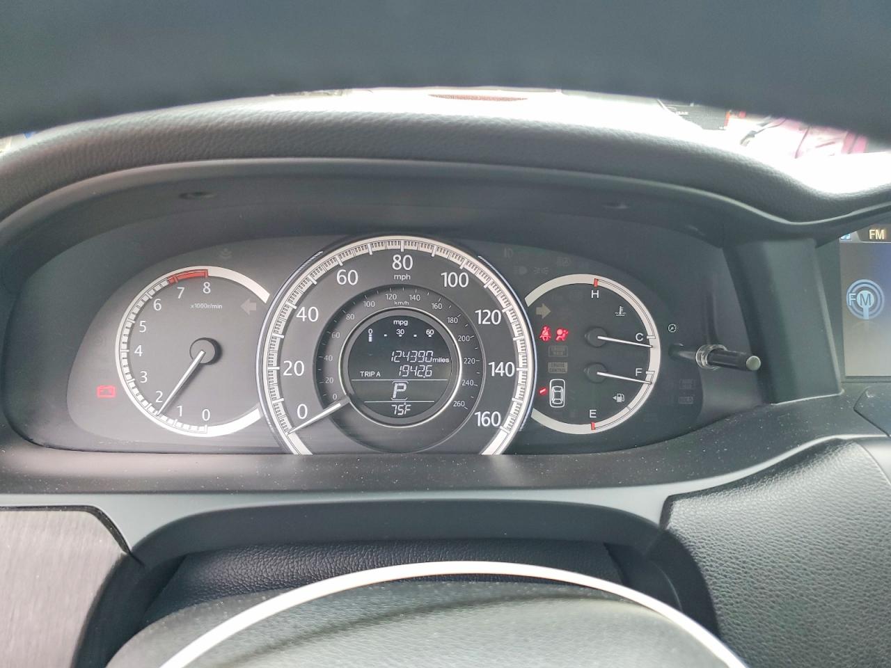2013 Honda Accord Exl Cream vin: 1HGCR2F82DA132724