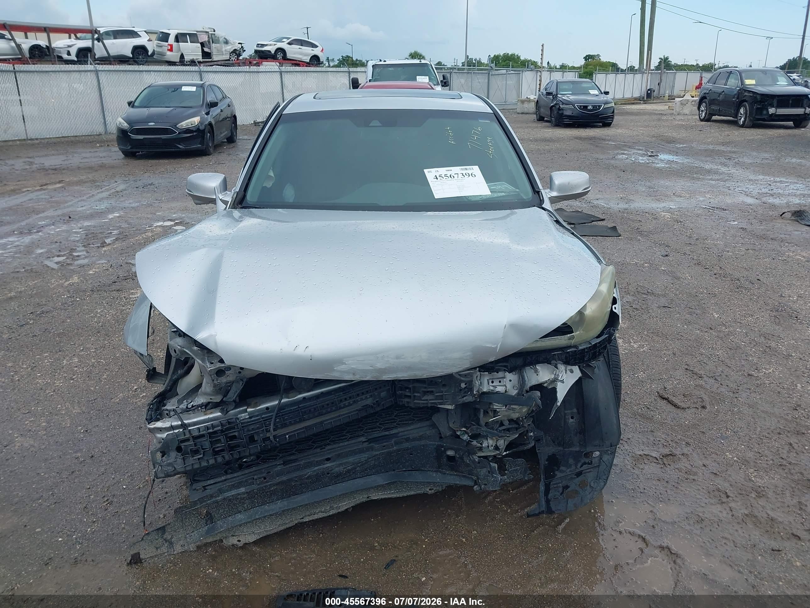 2013 Honda Accord Ex-l Silver vin: 1HGCR2F82DA136577