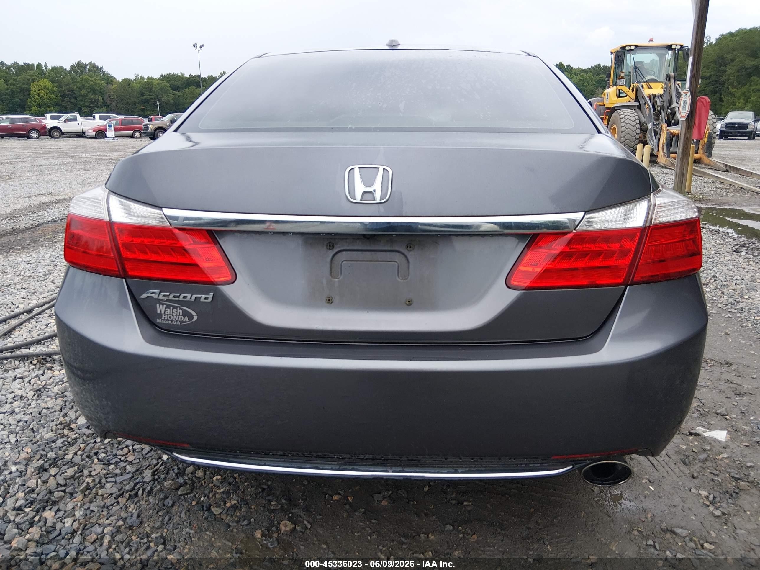 2013 Honda Accord Ex-l Gray vin: 1HGCR2F82DA147112