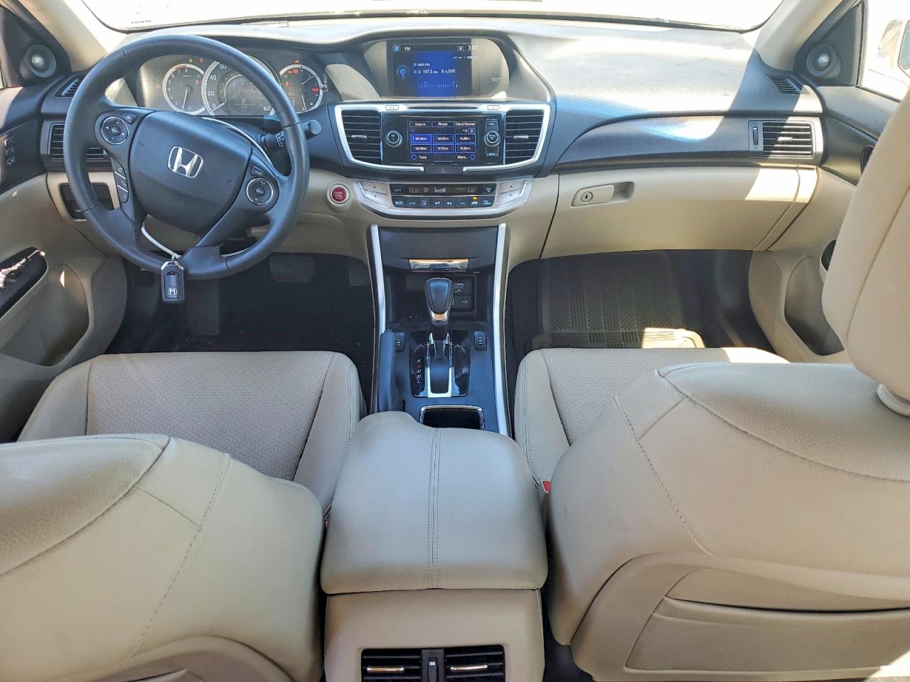 2013 Honda Accord Exl Beige vin: 1HGCR2F82DA176660