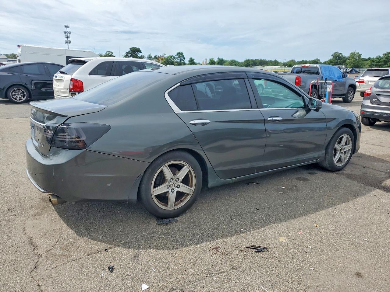 2013 Honda Accord Exl Green vin: 1HGCR2F82DA189991