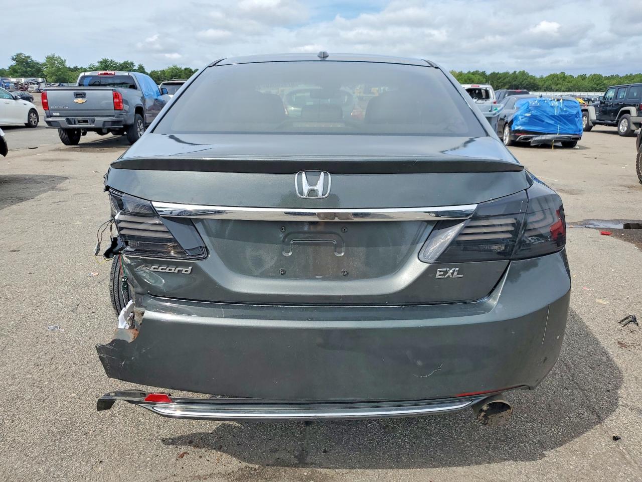 2013 Honda Accord Exl Green vin: 1HGCR2F82DA189991