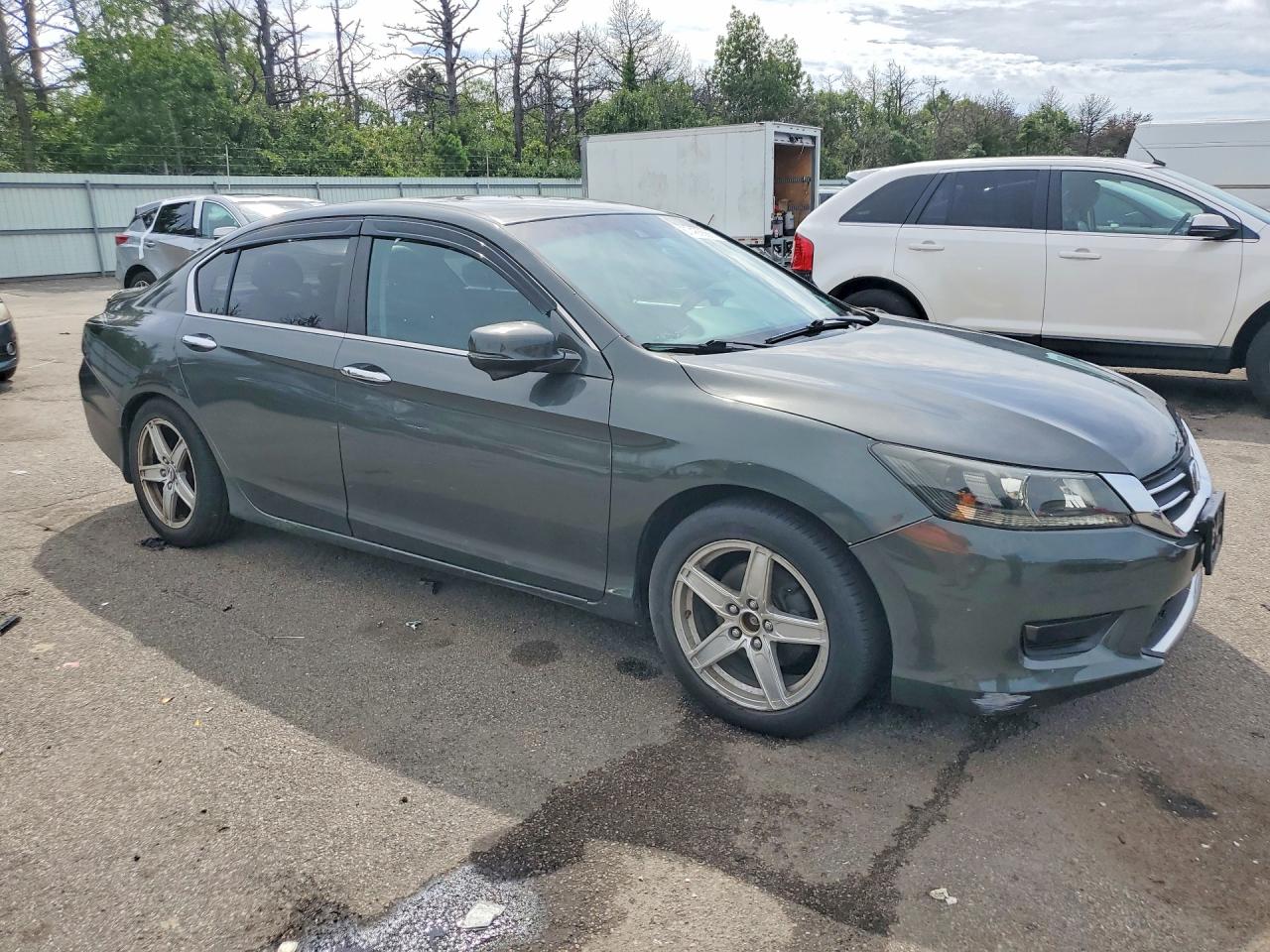 2013 Honda Accord Exl Green vin: 1HGCR2F82DA189991