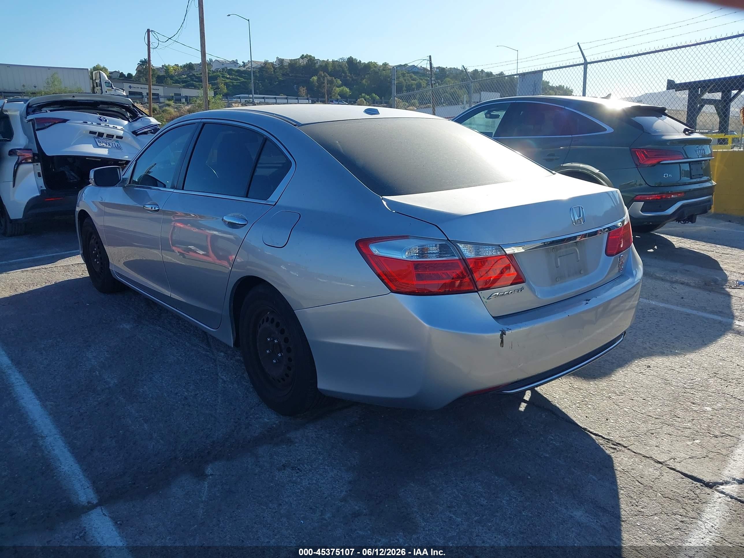 2013 Honda Accord Ex-l Silver vin: 1HGCR2F82DA192471