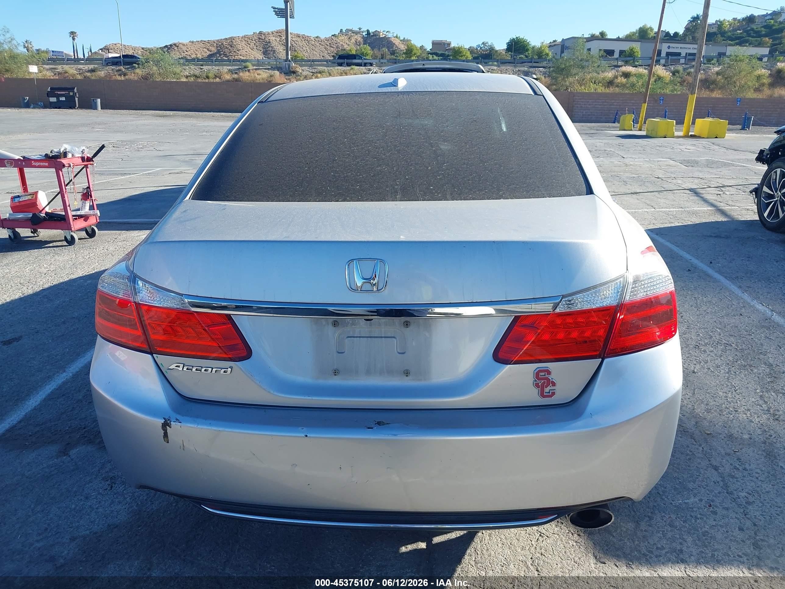 2013 Honda Accord Ex-l Silver vin: 1HGCR2F82DA192471