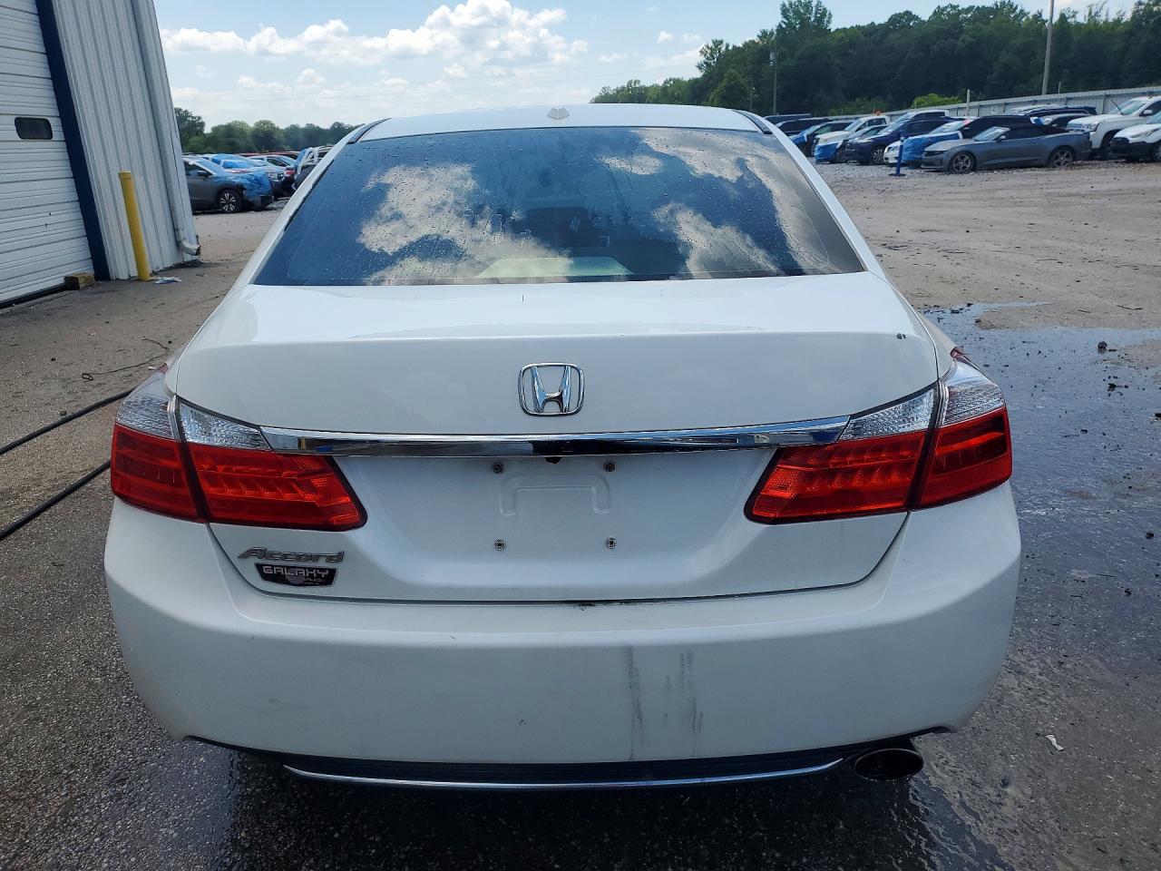 2013 Honda Accord Exl White vin: 1HGCR2F82DA198853