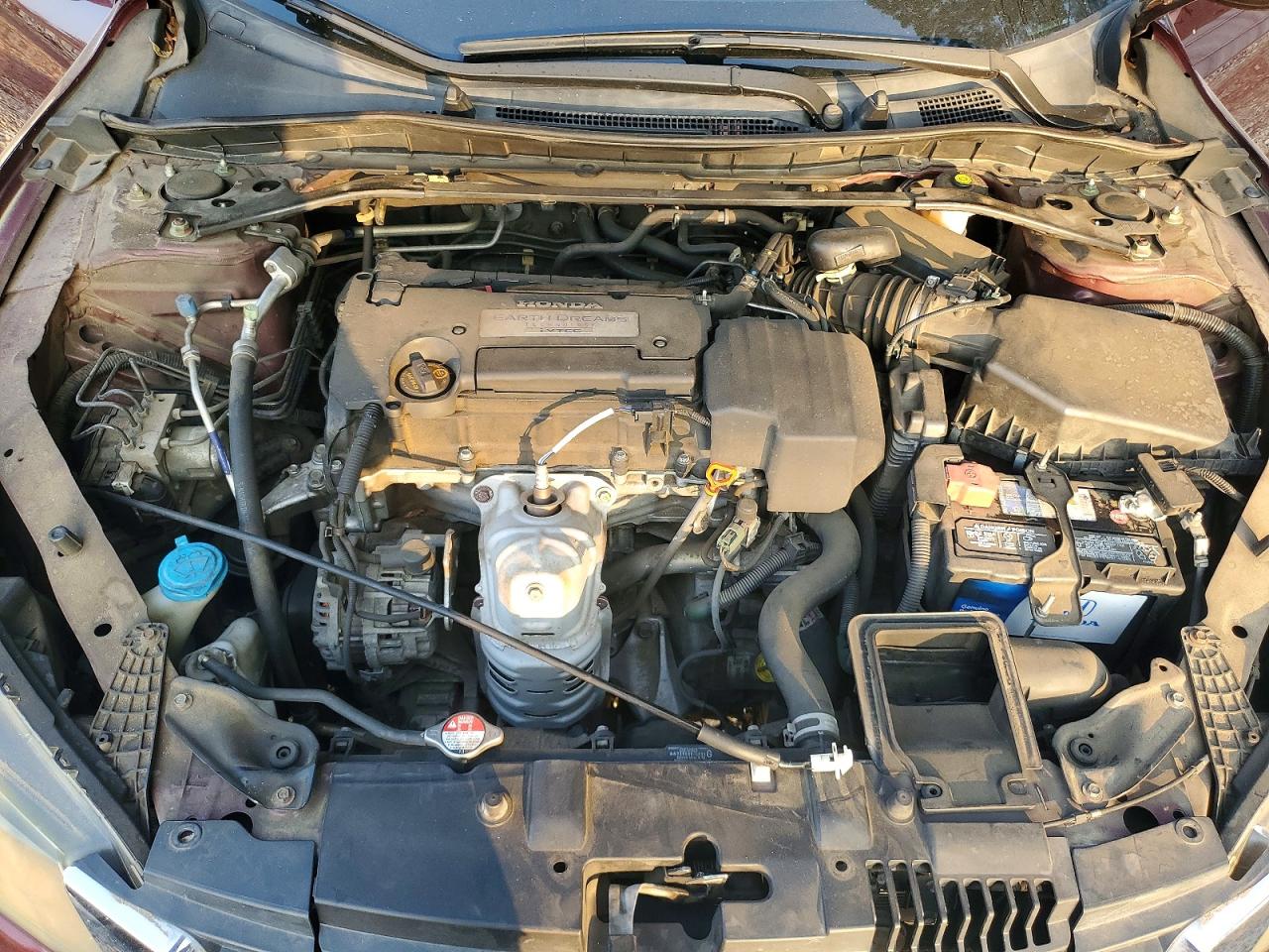 2013 Honda Accord Exl Burgundy vin: 1HGCR2F82DA201041